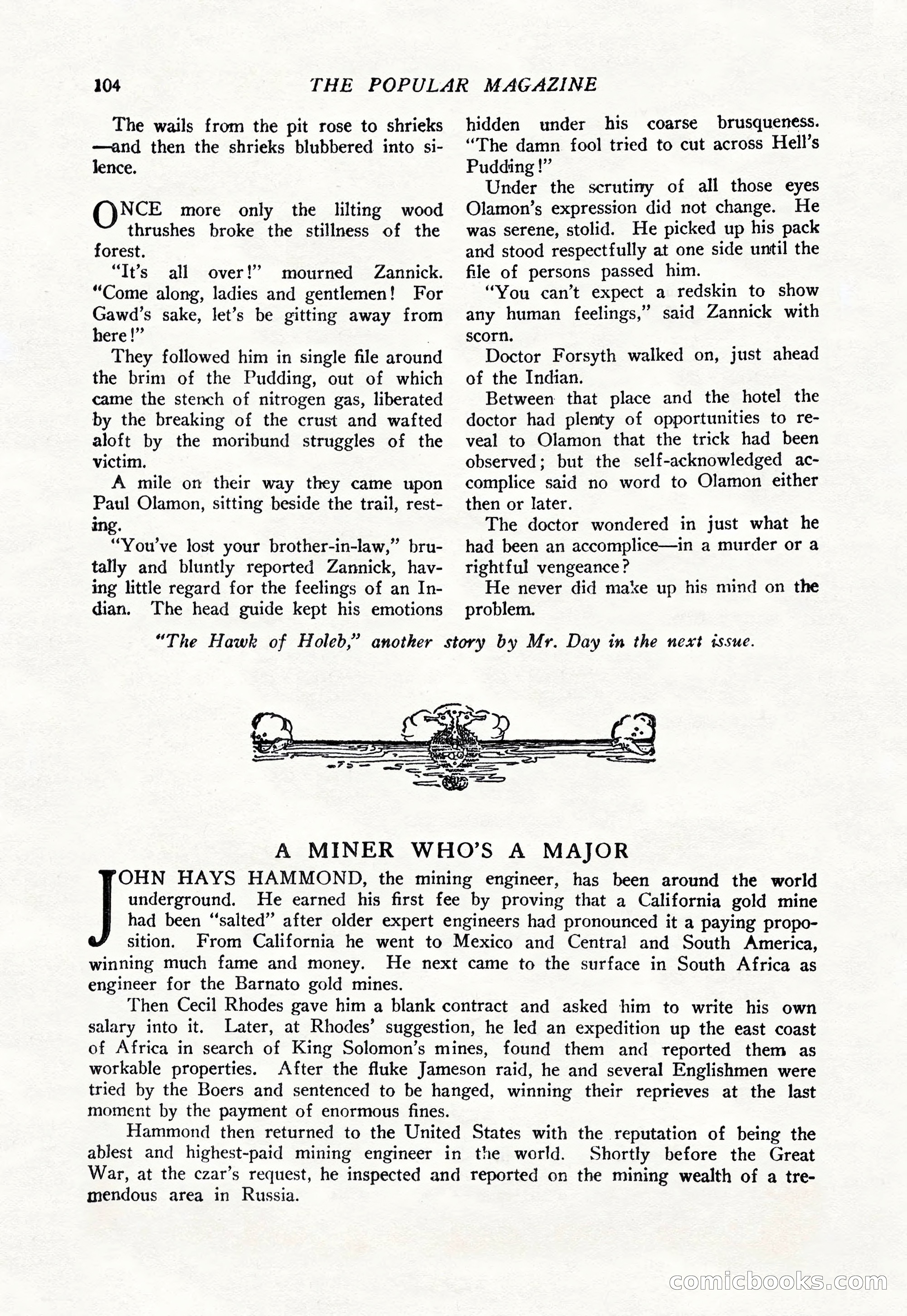 The Popular Magazine, August 7, 1925 — page 122 of 220