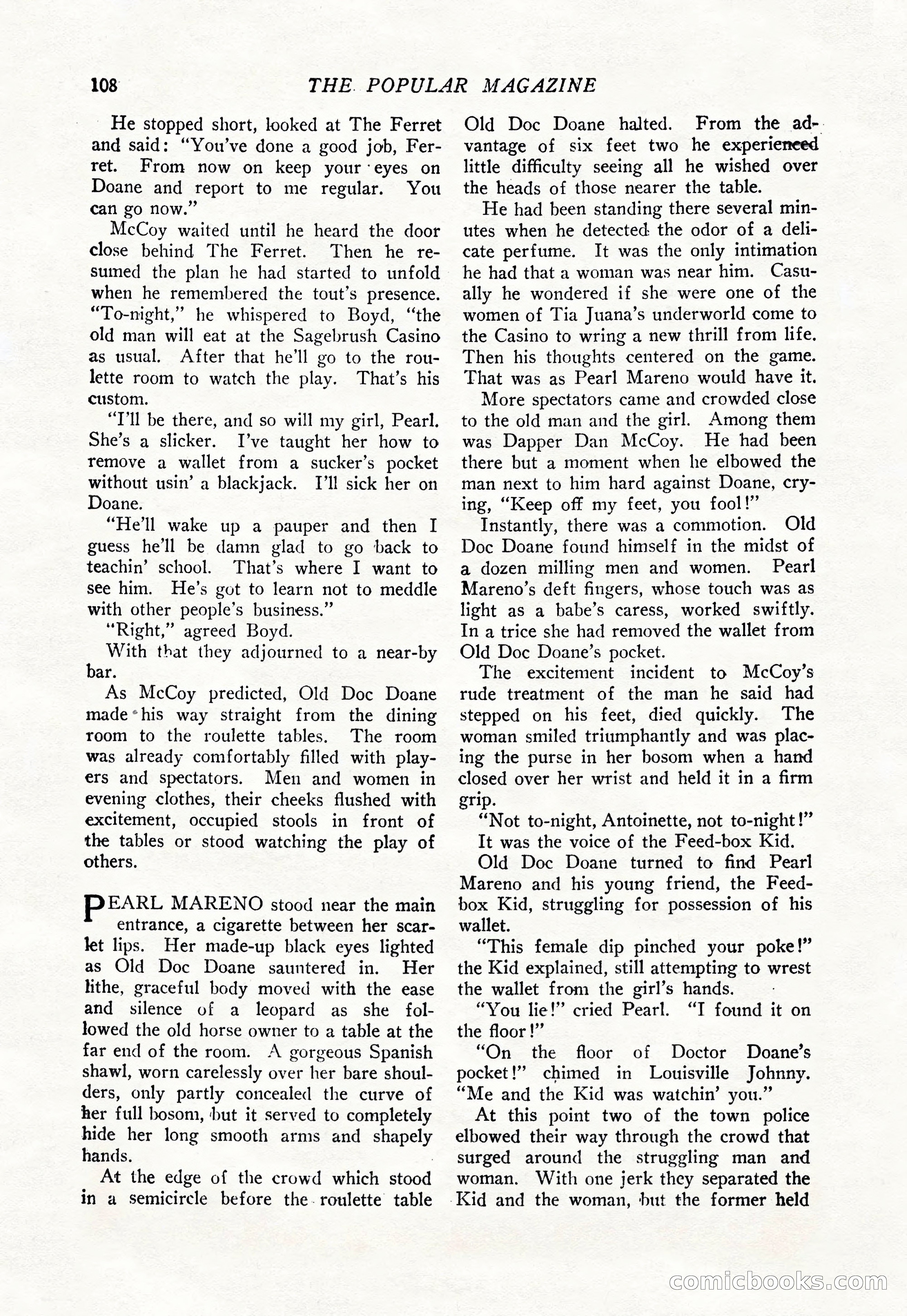 The Popular Magazine, August 7, 1925 — page 126 of 220