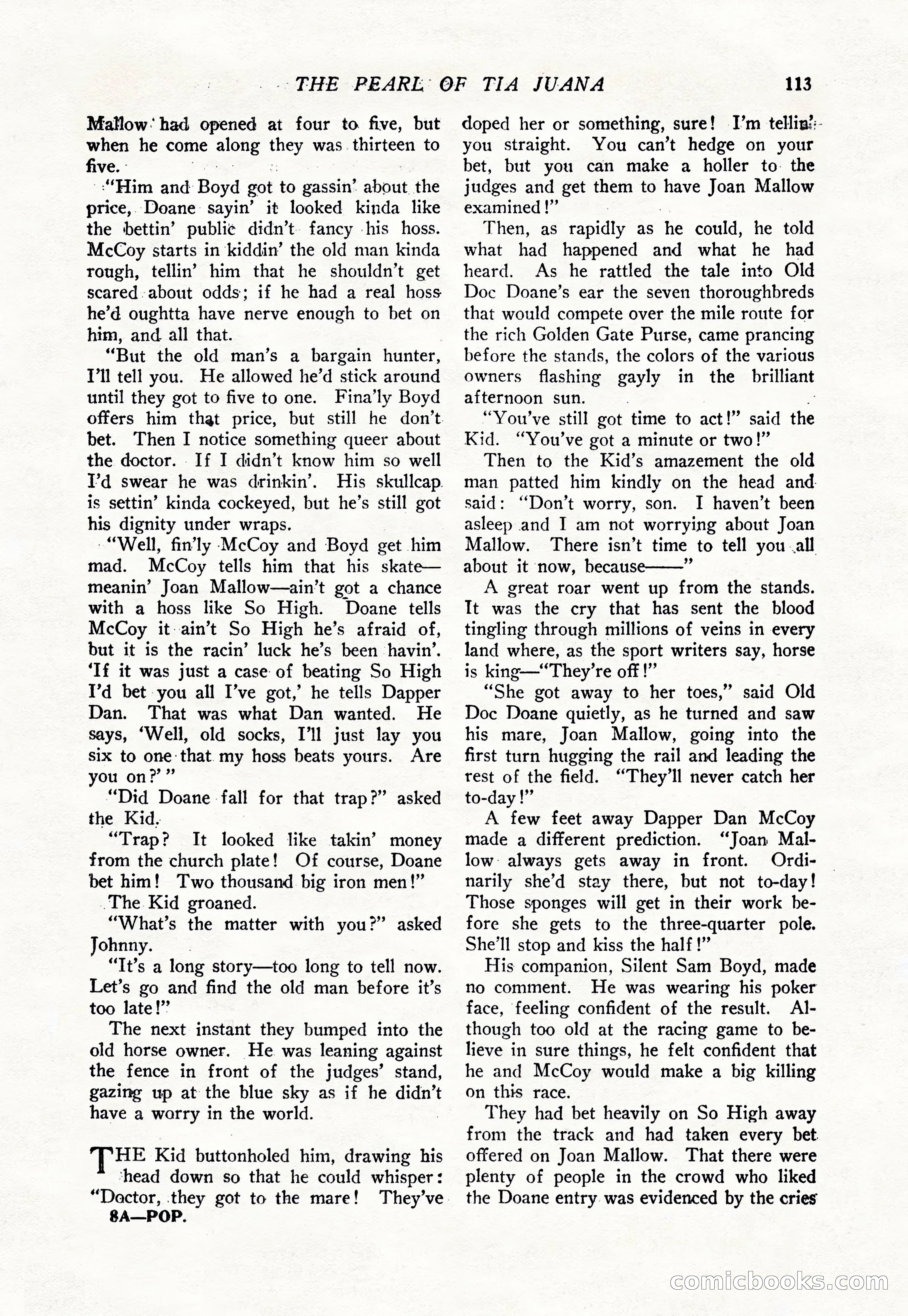 The Popular Magazine, August 7, 1925 — page 131 of 220