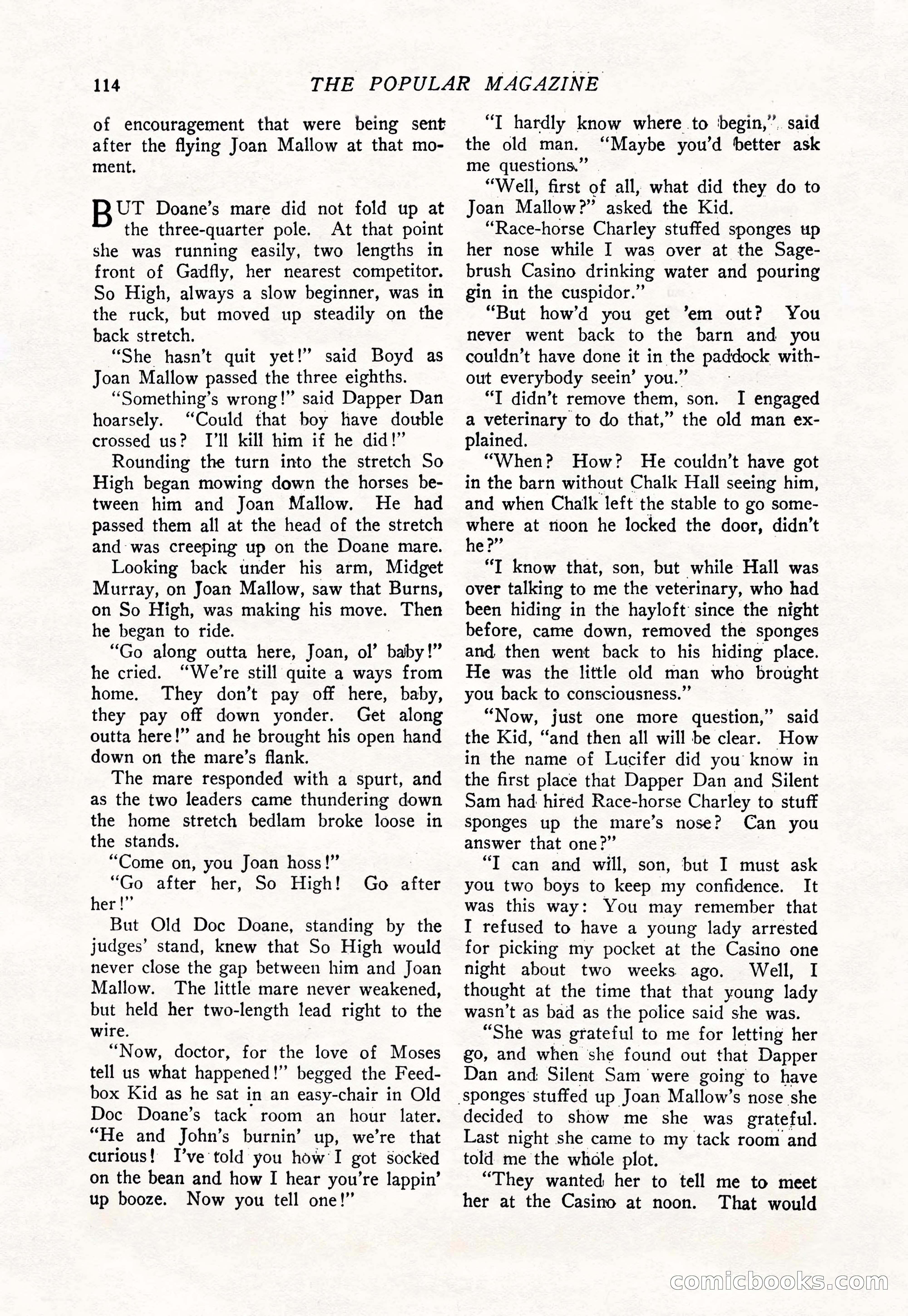 The Popular Magazine, August 7, 1925 — page 132 of 220