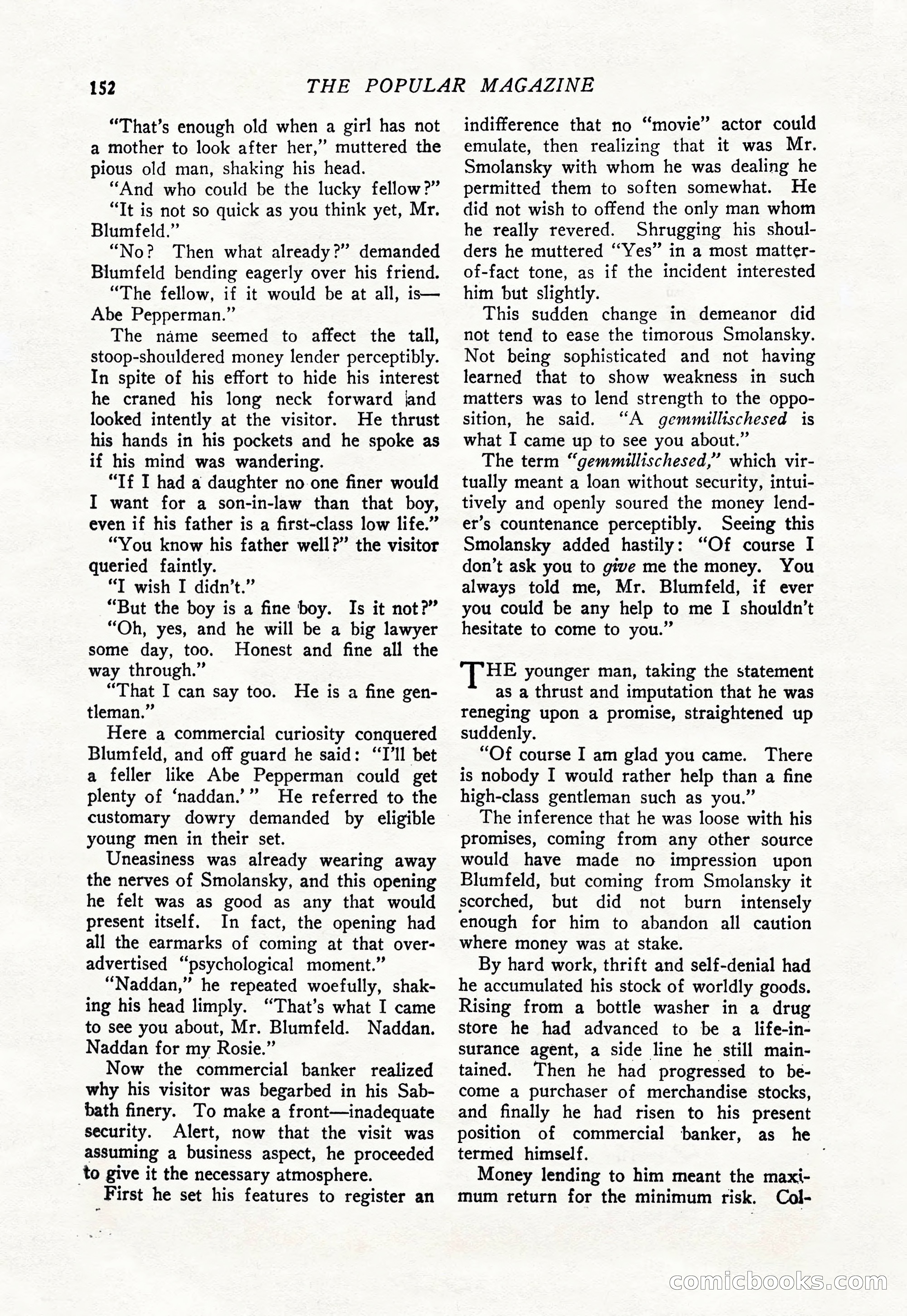 The Popular Magazine, August 7, 1925 — page 170 of 220