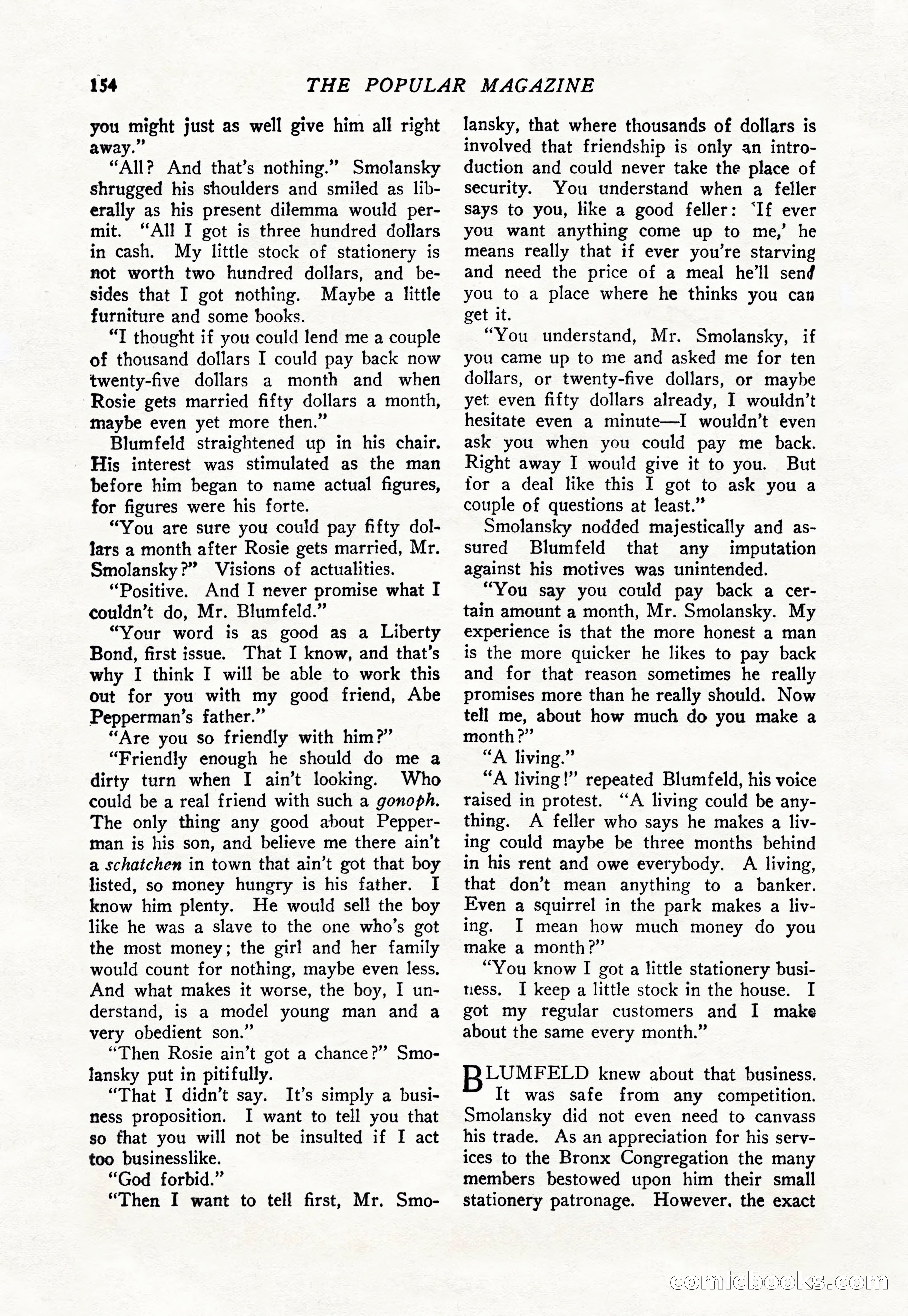 The Popular Magazine, August 7, 1925 — page 172 of 220