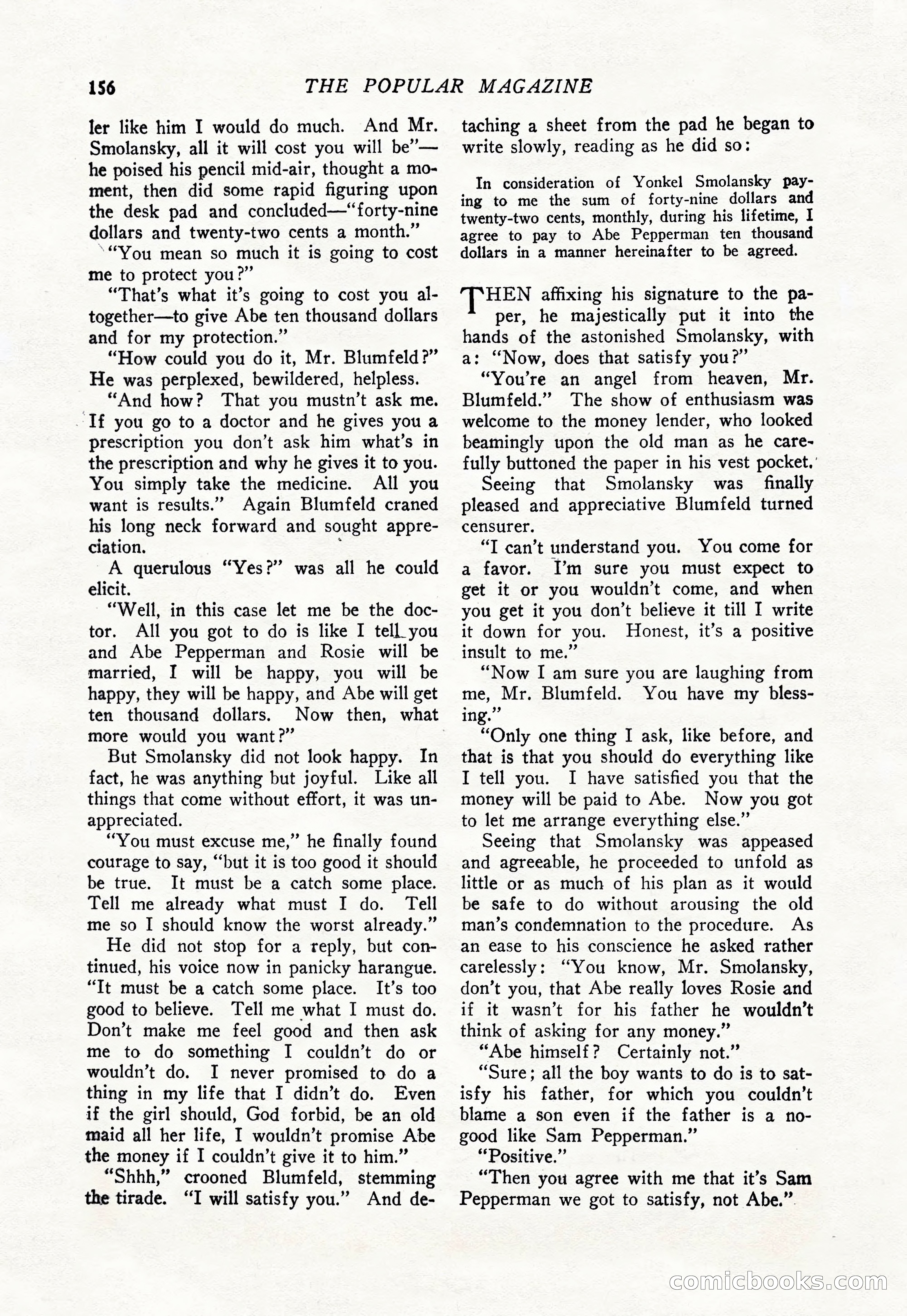 The Popular Magazine, August 7, 1925 — page 174 of 220