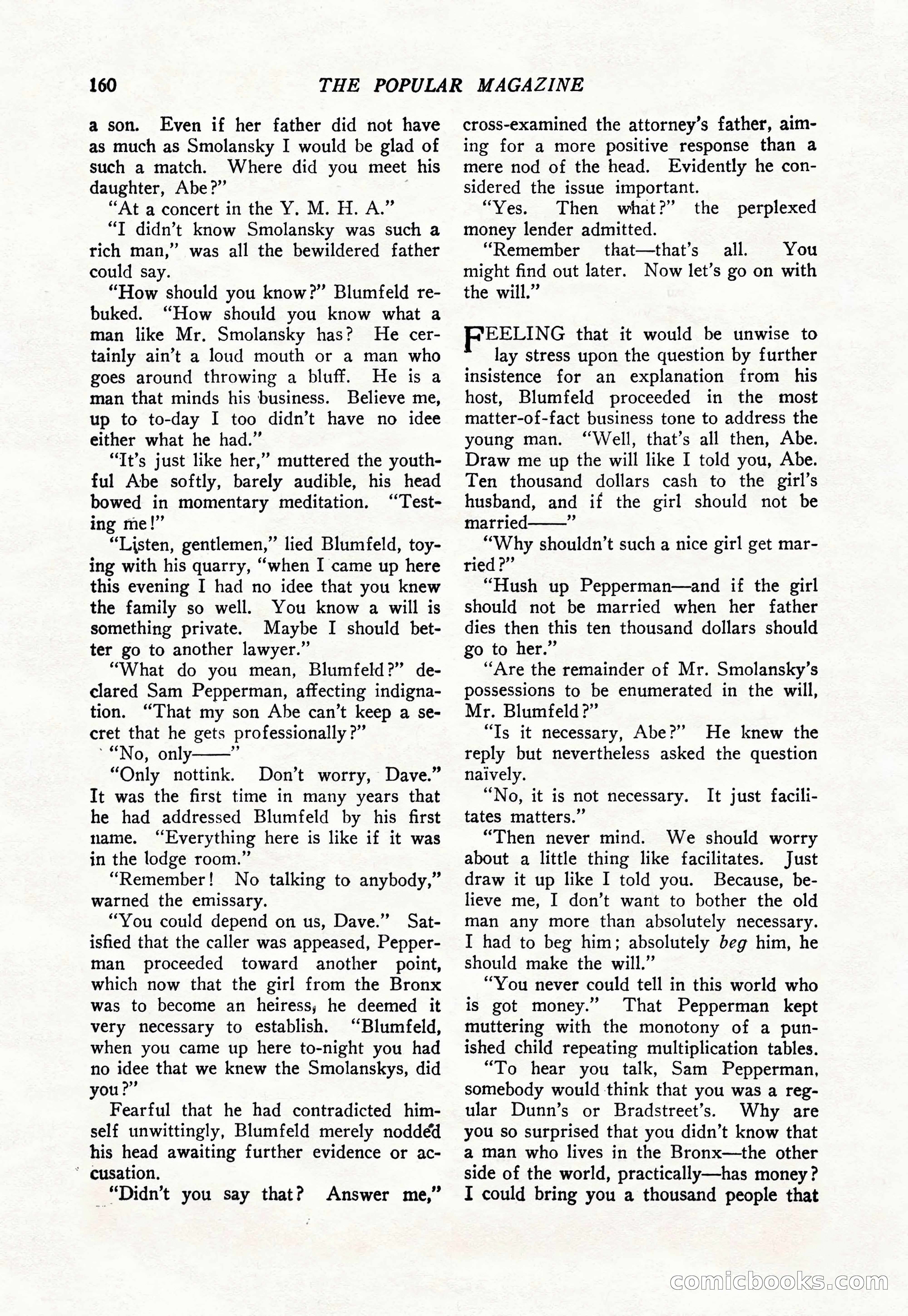The Popular Magazine, August 7, 1925 — page 178 of 220