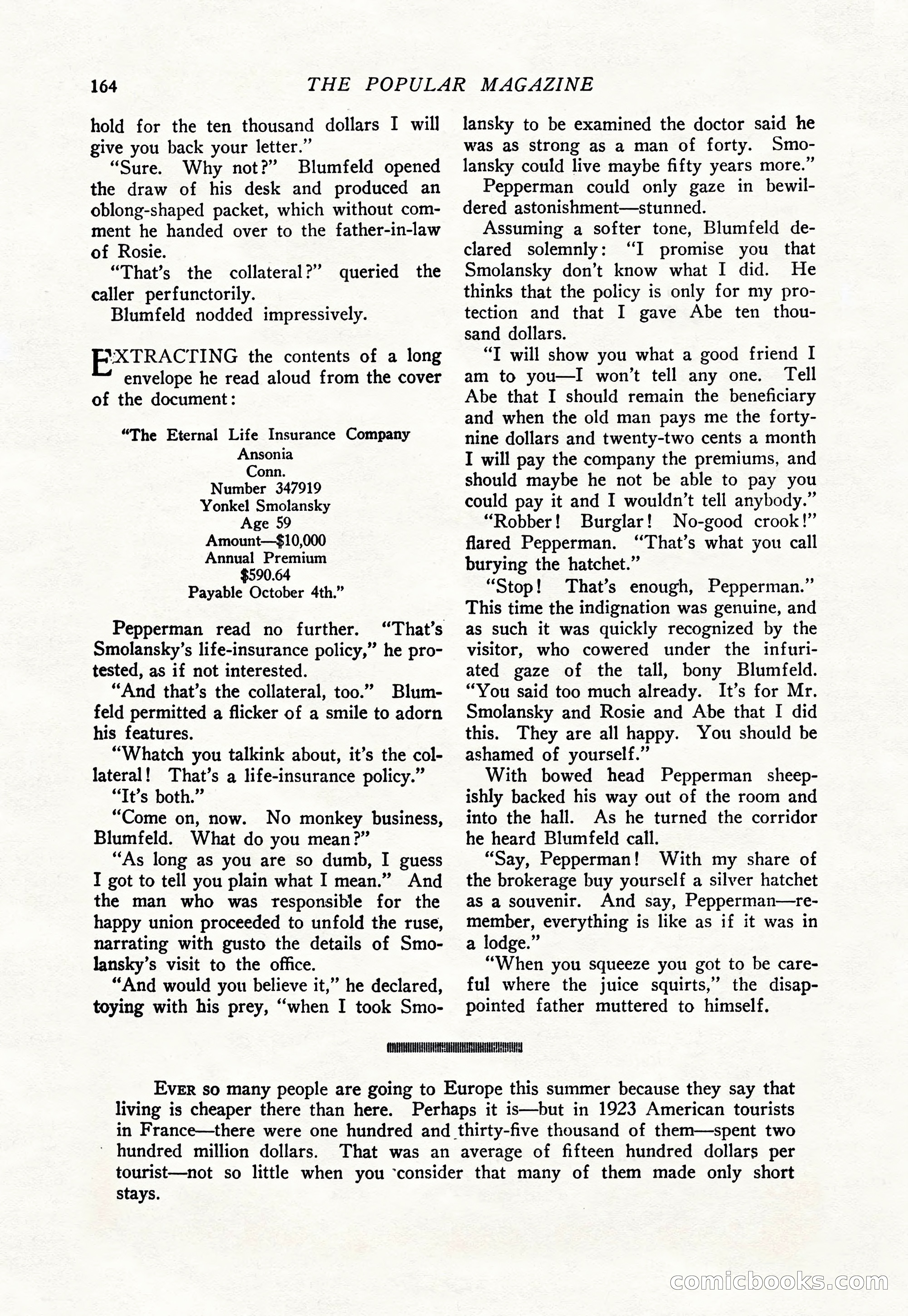 The Popular Magazine, August 7, 1925 — page 182 of 220