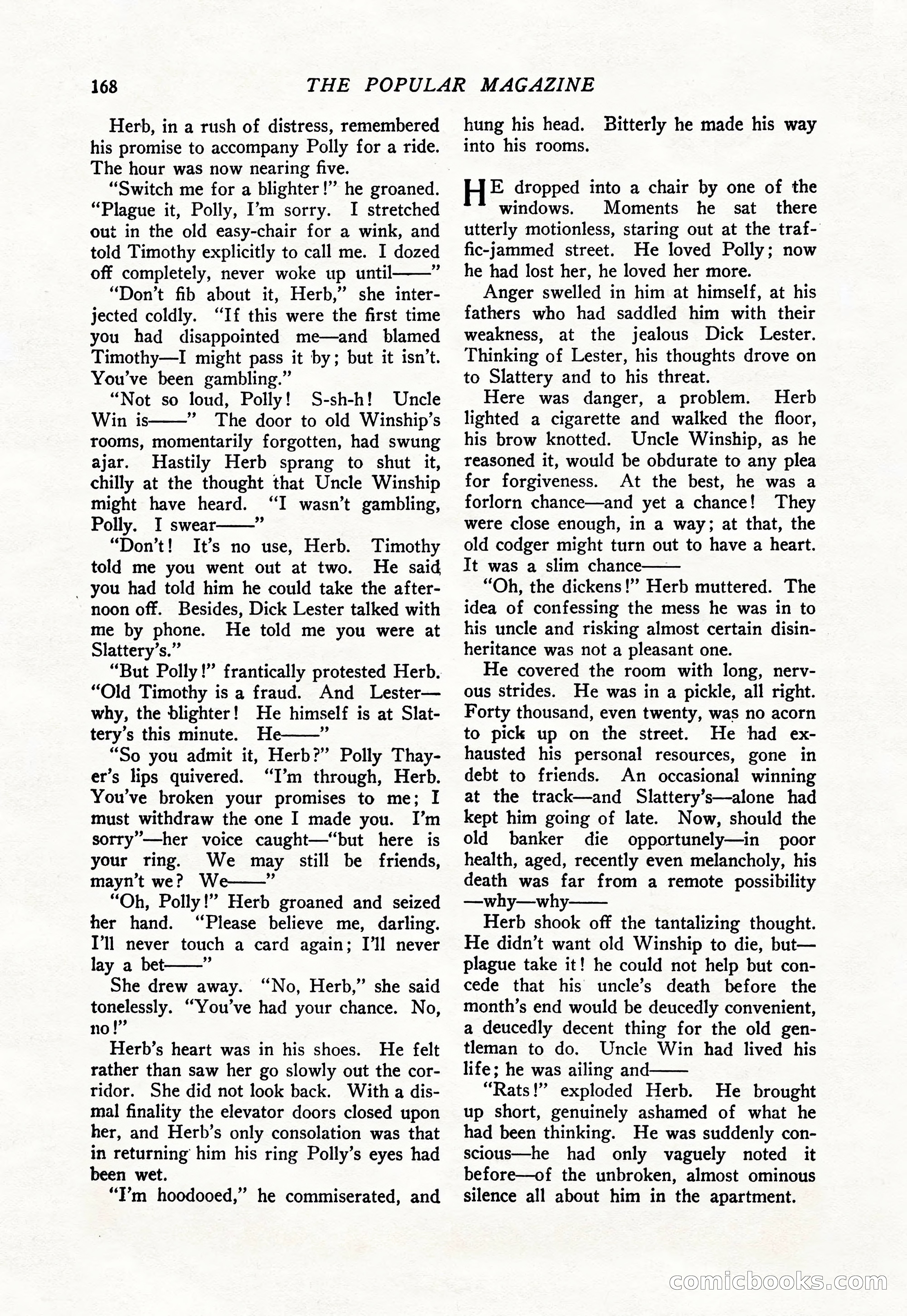 The Popular Magazine, August 7, 1925 — page 186 of 220