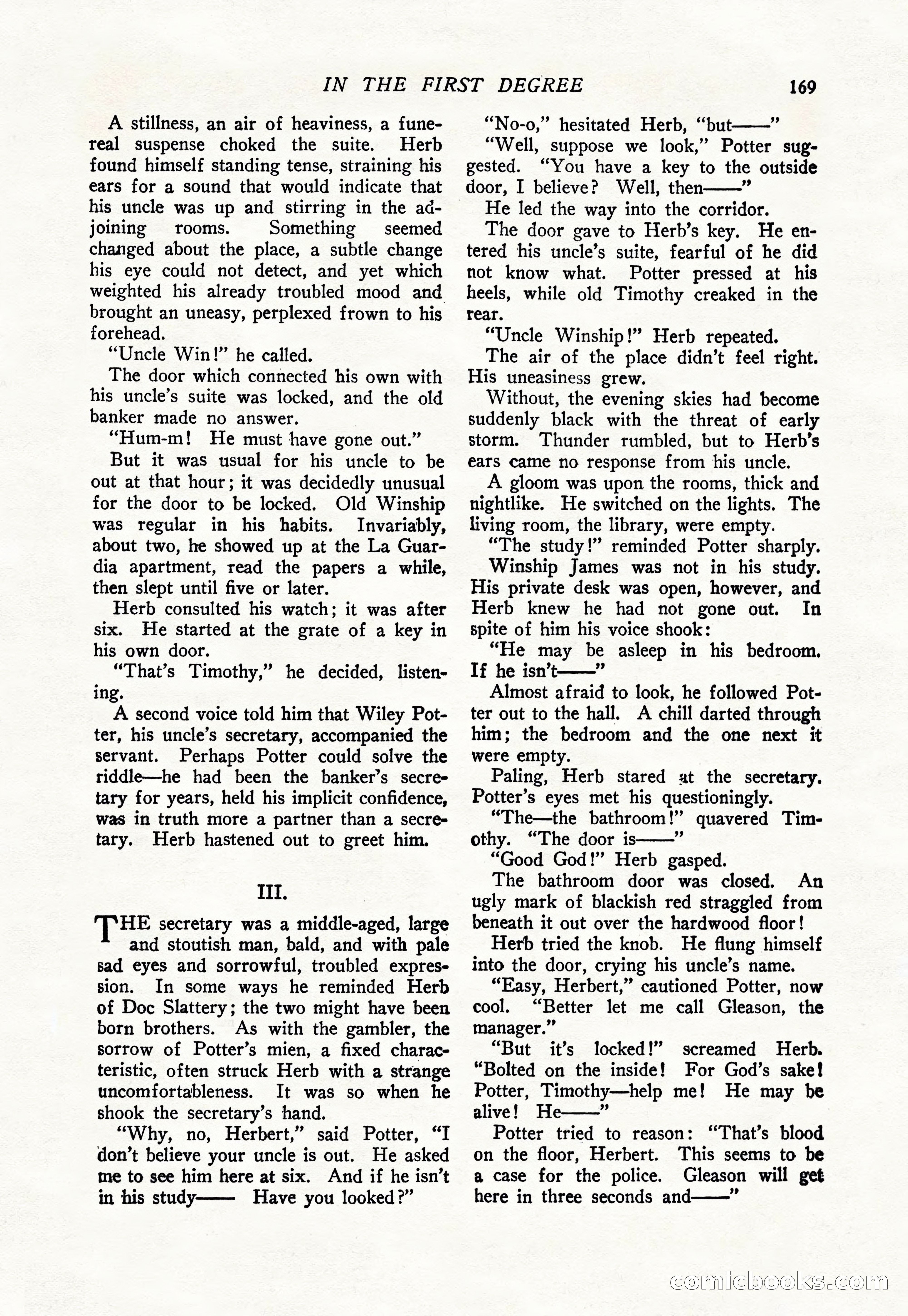 The Popular Magazine, August 7, 1925 — page 187 of 220