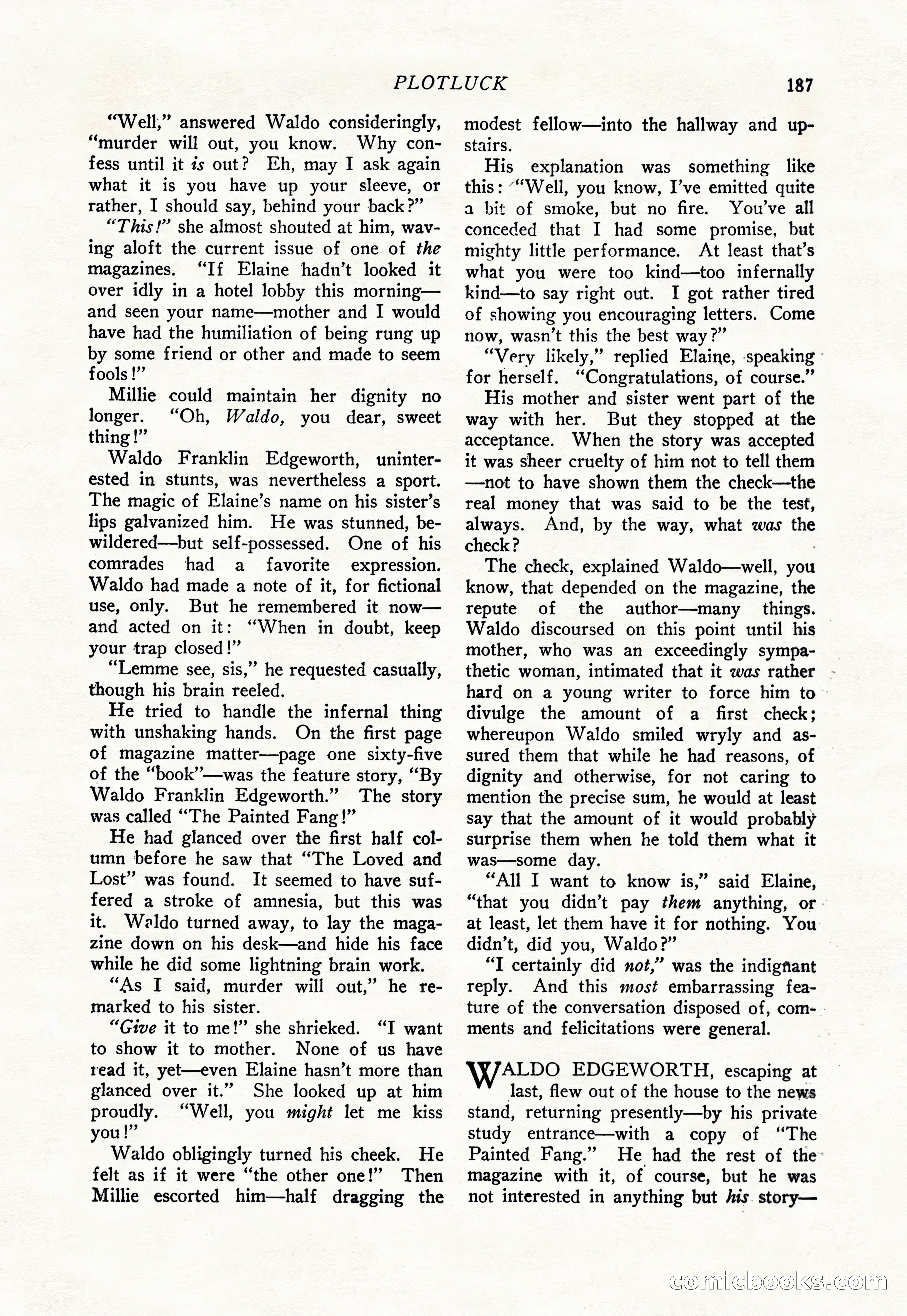 The Popular Magazine, August 7, 1925 — page 205 of 220