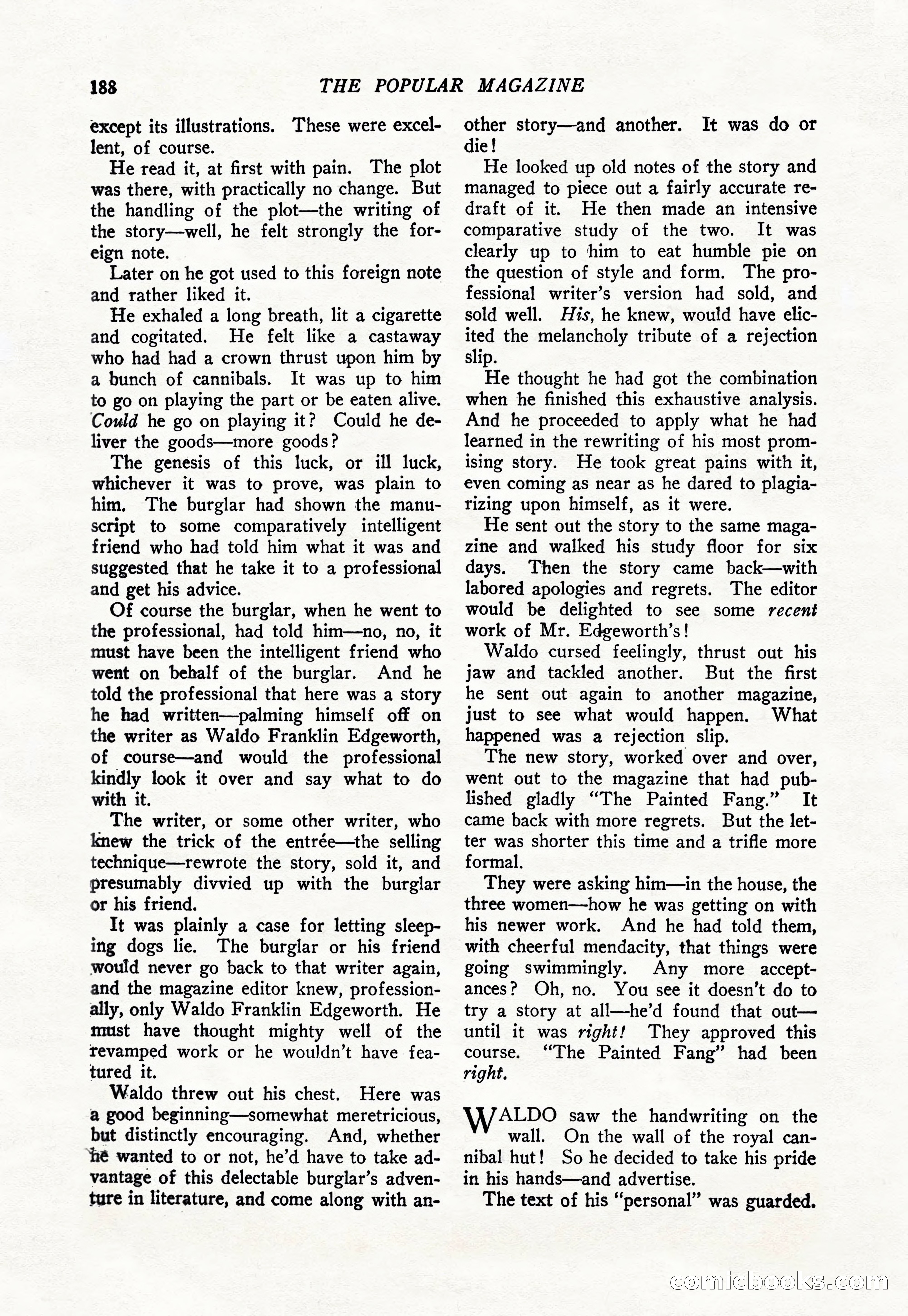 The Popular Magazine, August 7, 1925 — page 206 of 220