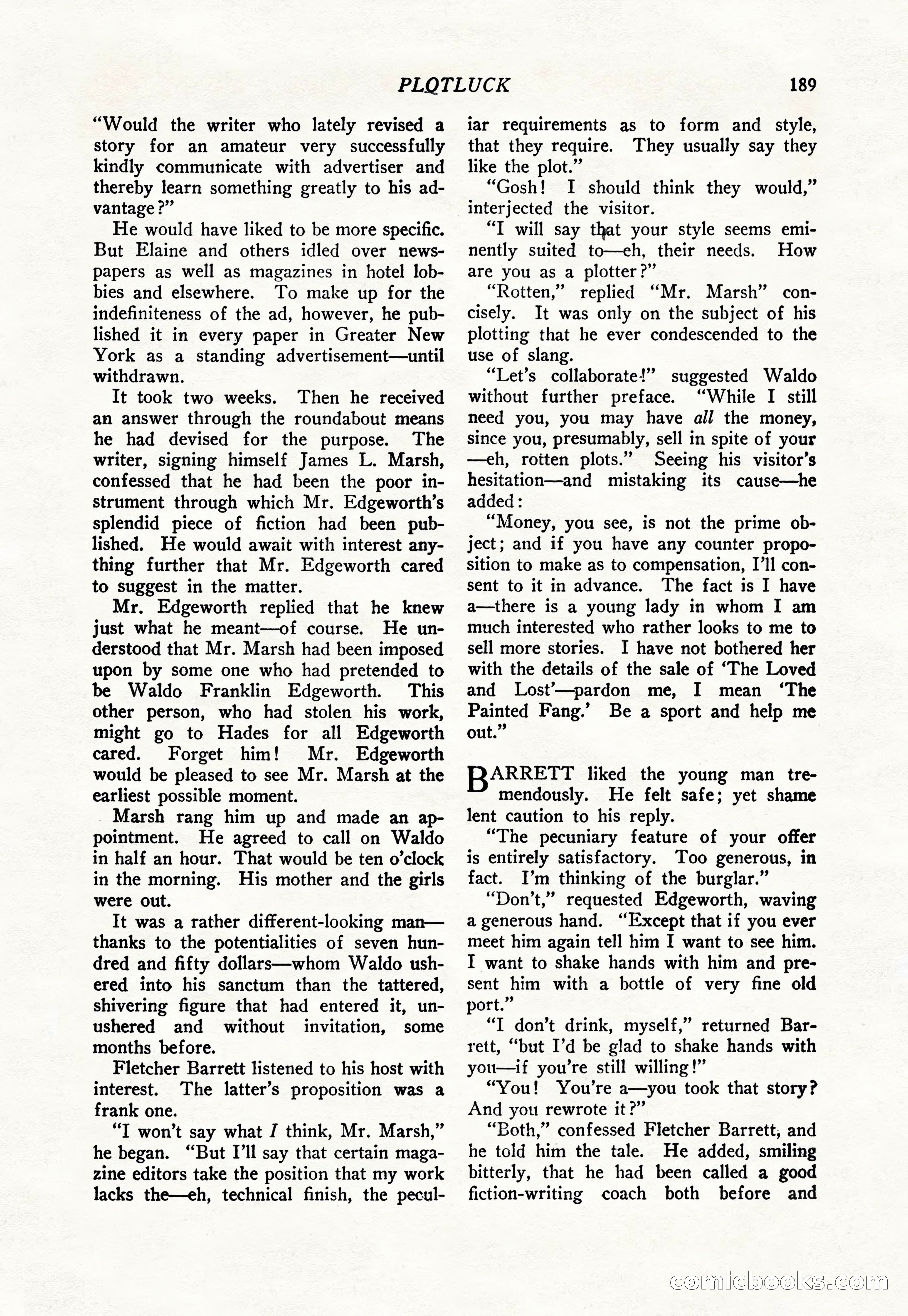 The Popular Magazine, August 7, 1925 — page 207 of 220