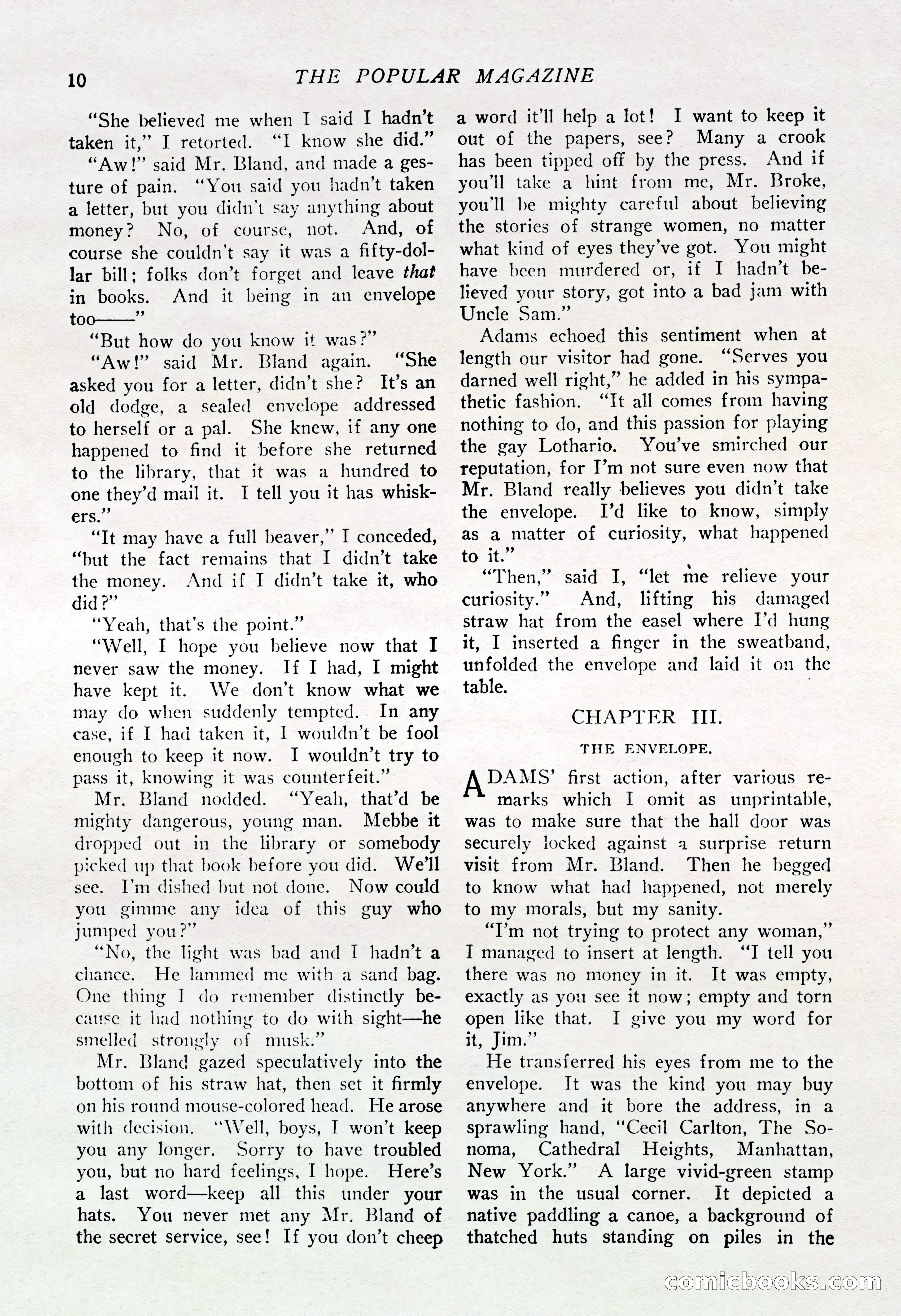 The Popular Magazine, August 20, 1925 — page 12 of 196