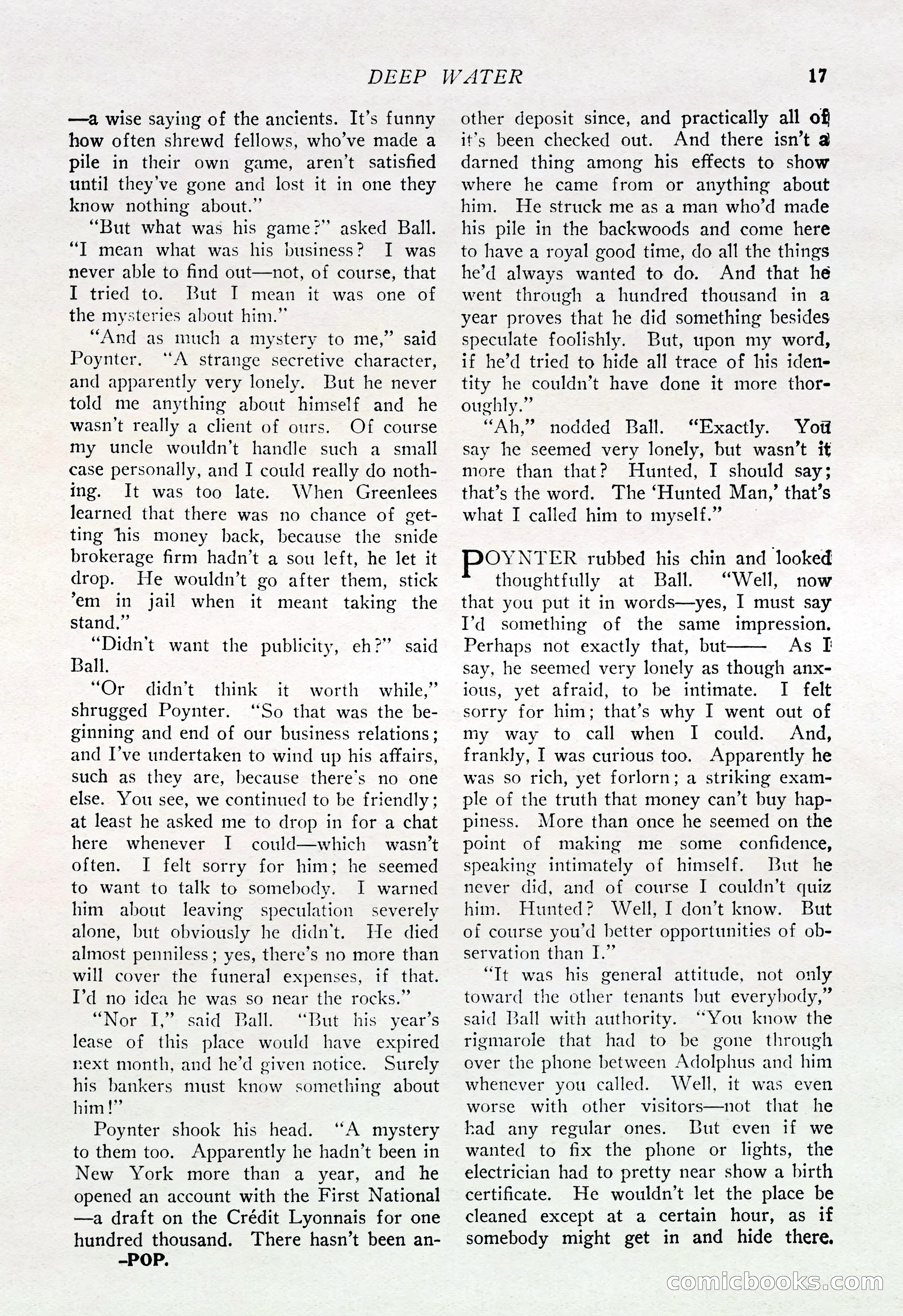 The Popular Magazine, August 20, 1925 — page 19 of 196
