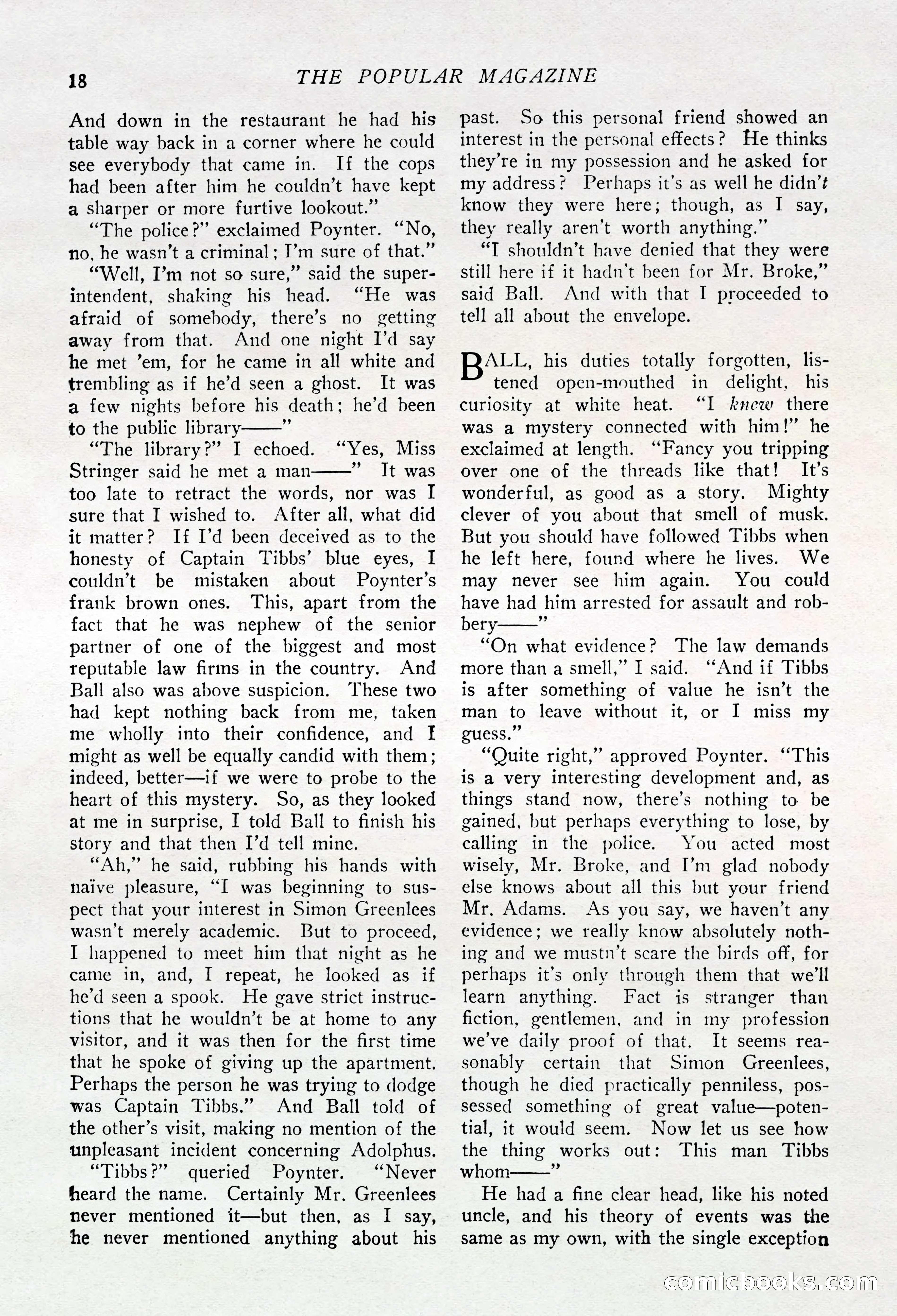 The Popular Magazine, August 20, 1925 — page 20 of 196
