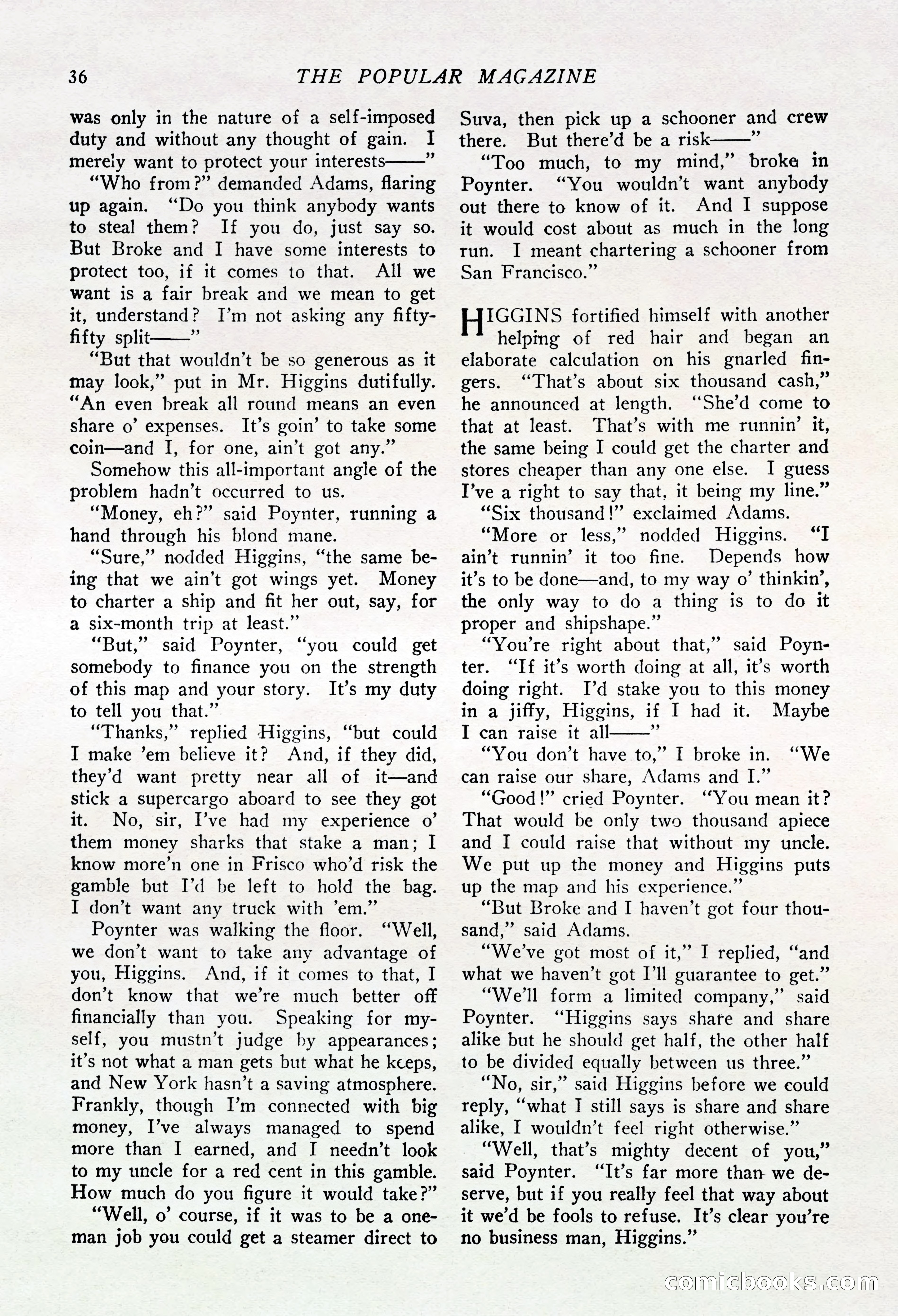 The Popular Magazine, August 20, 1925 — page 38 of 196