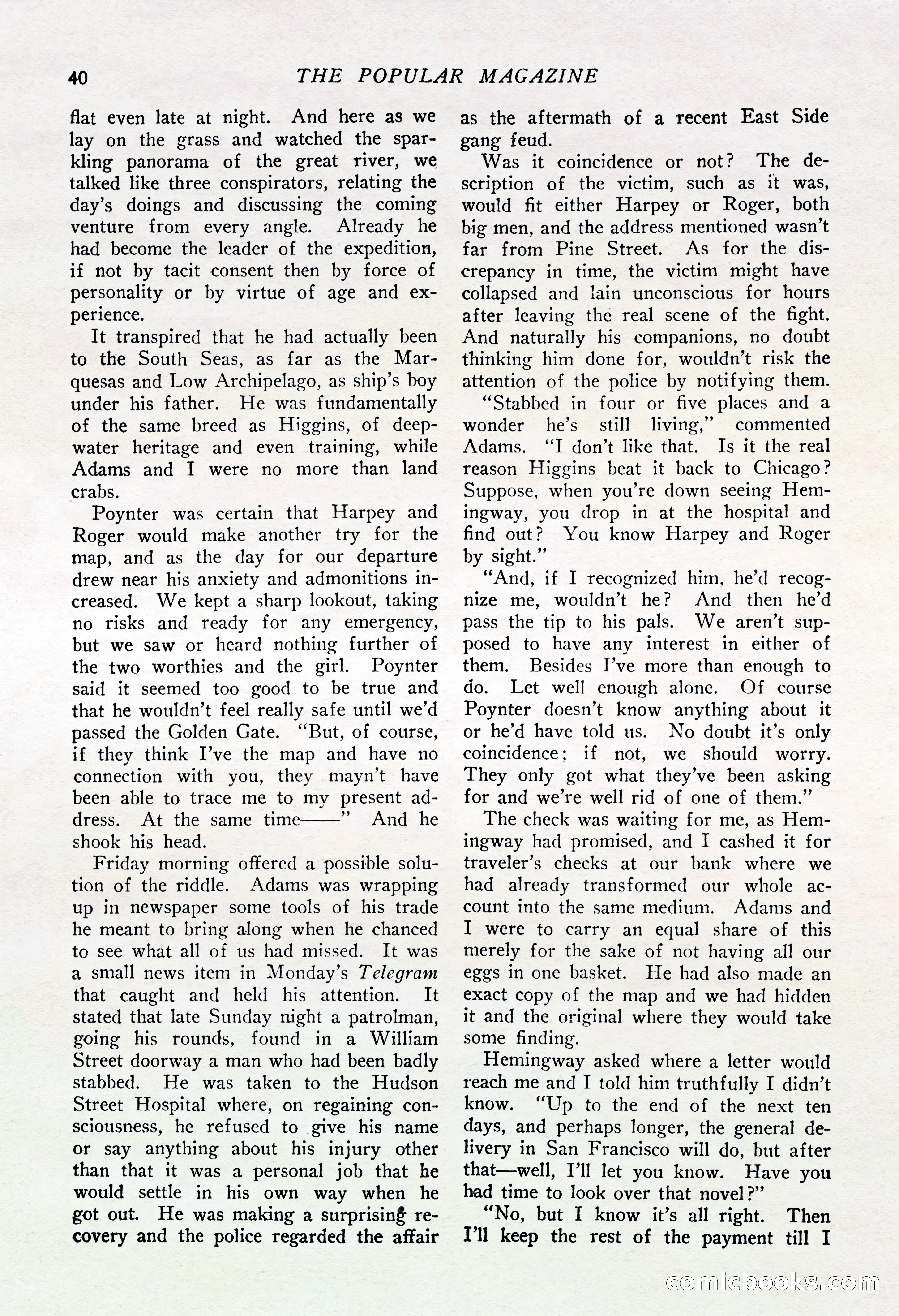 The Popular Magazine, August 20, 1925 — page 42 of 196