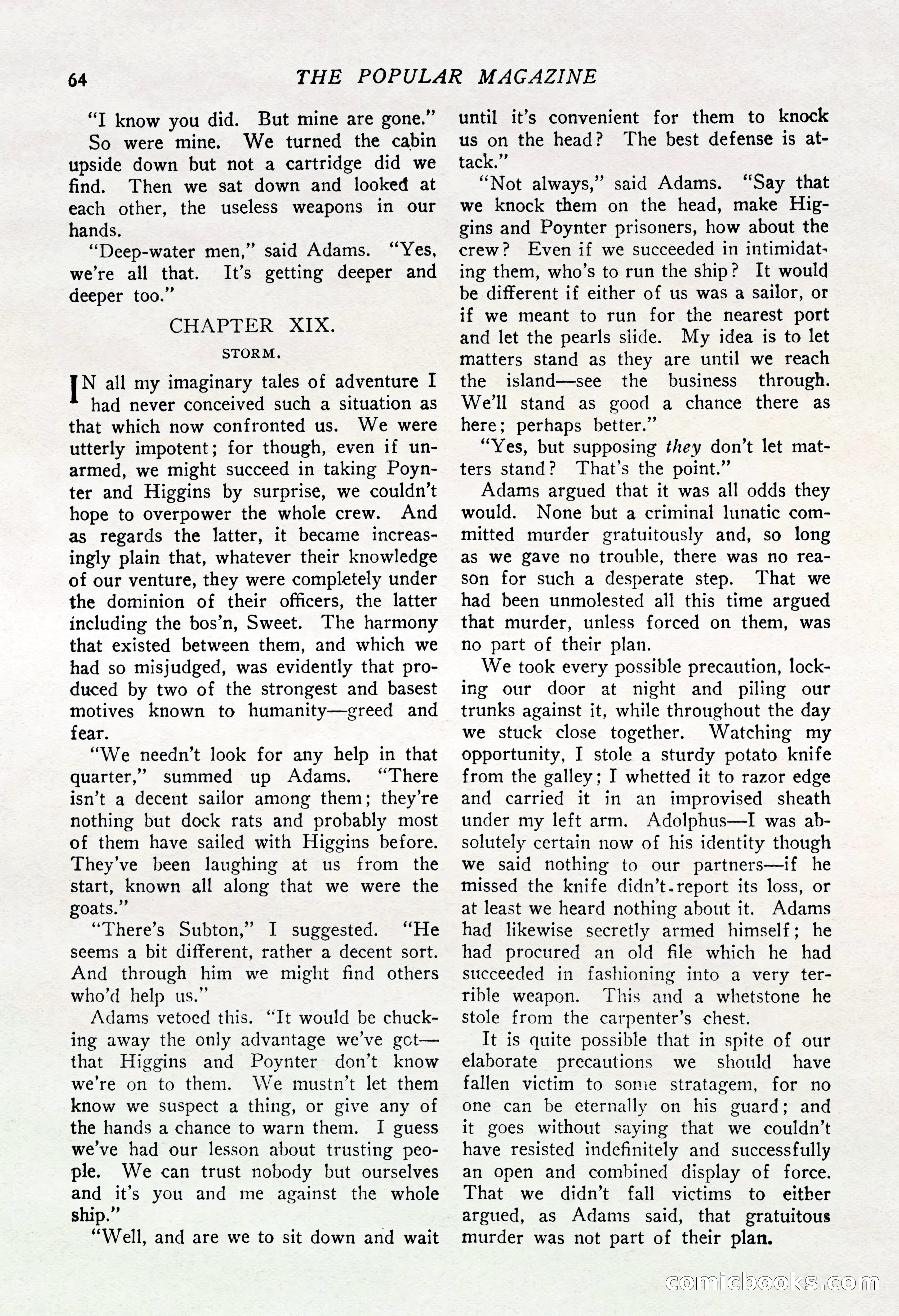 The Popular Magazine, August 20, 1925 — page 66 of 196