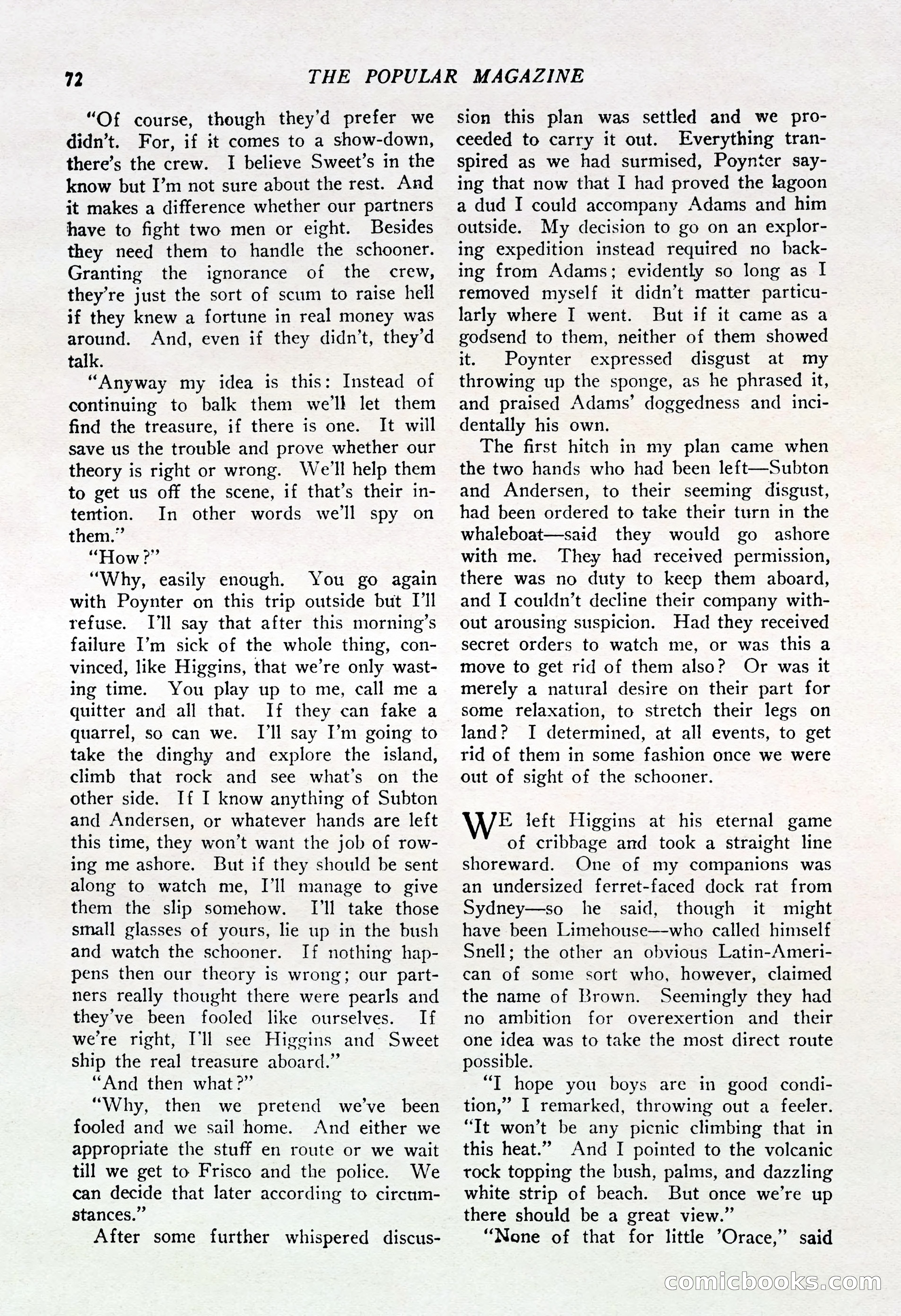 The Popular Magazine, August 20, 1925 — page 74 of 196