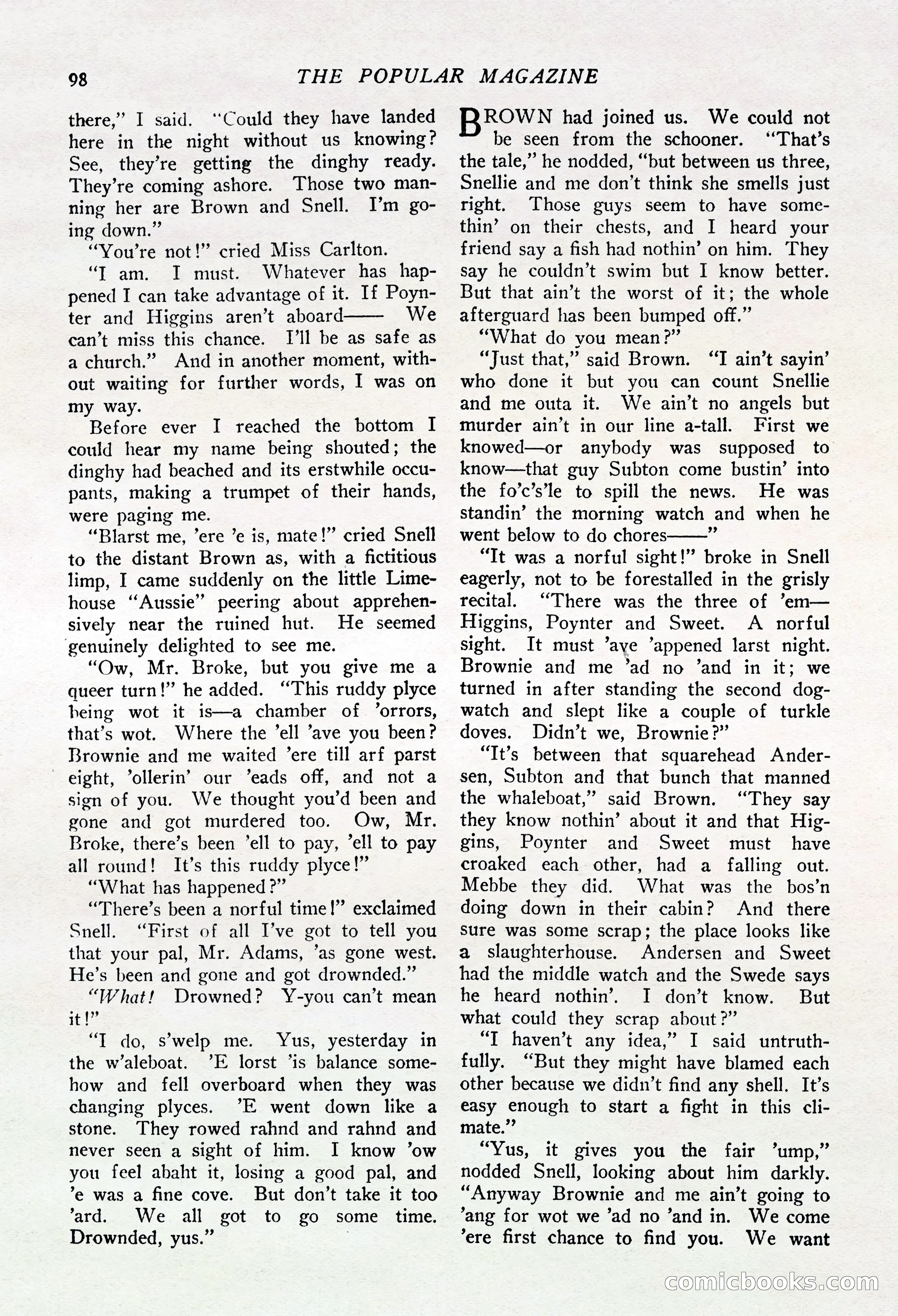 The Popular Magazine, August 20, 1925 — page 100 of 196