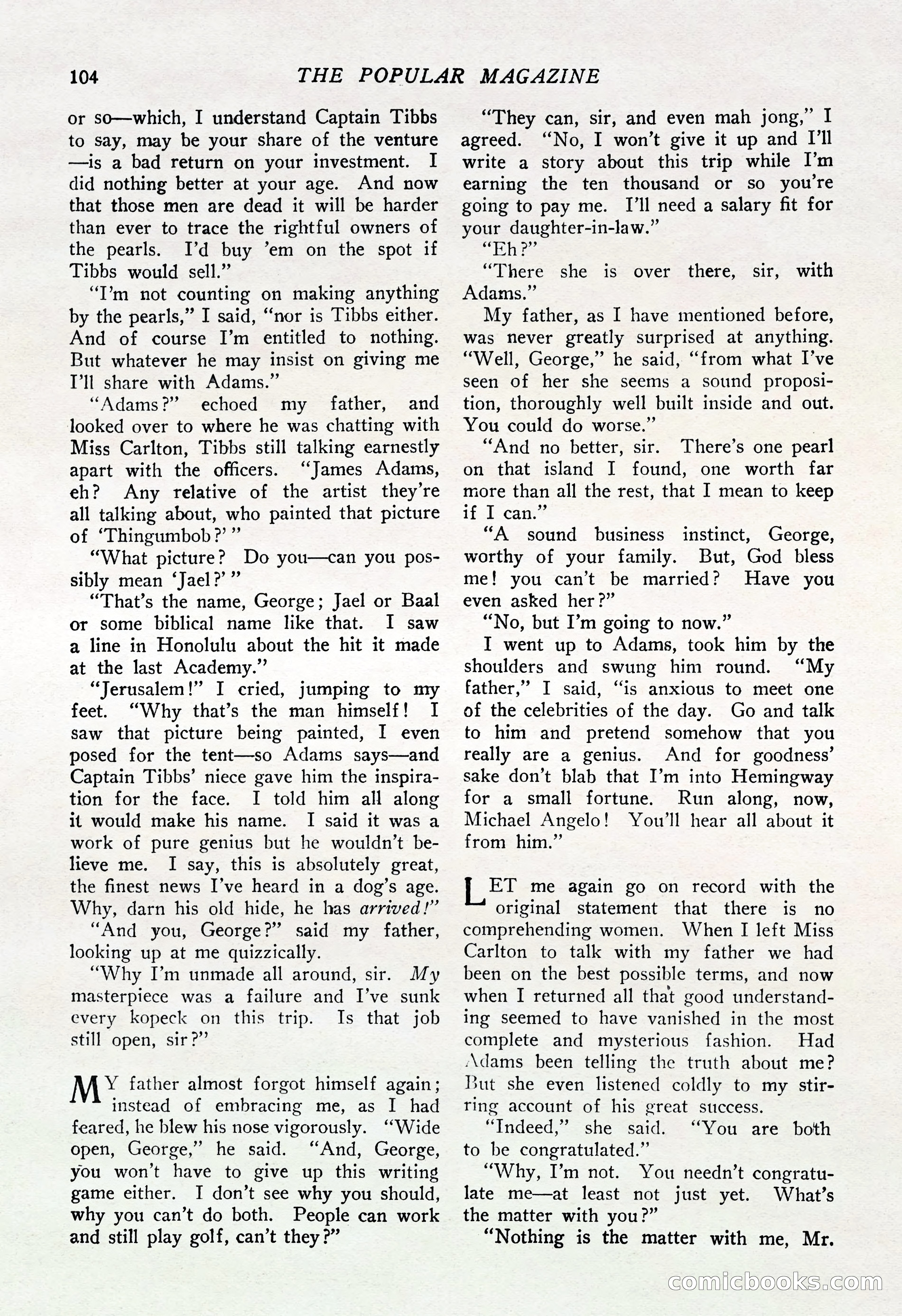 The Popular Magazine, August 20, 1925 — page 106 of 196