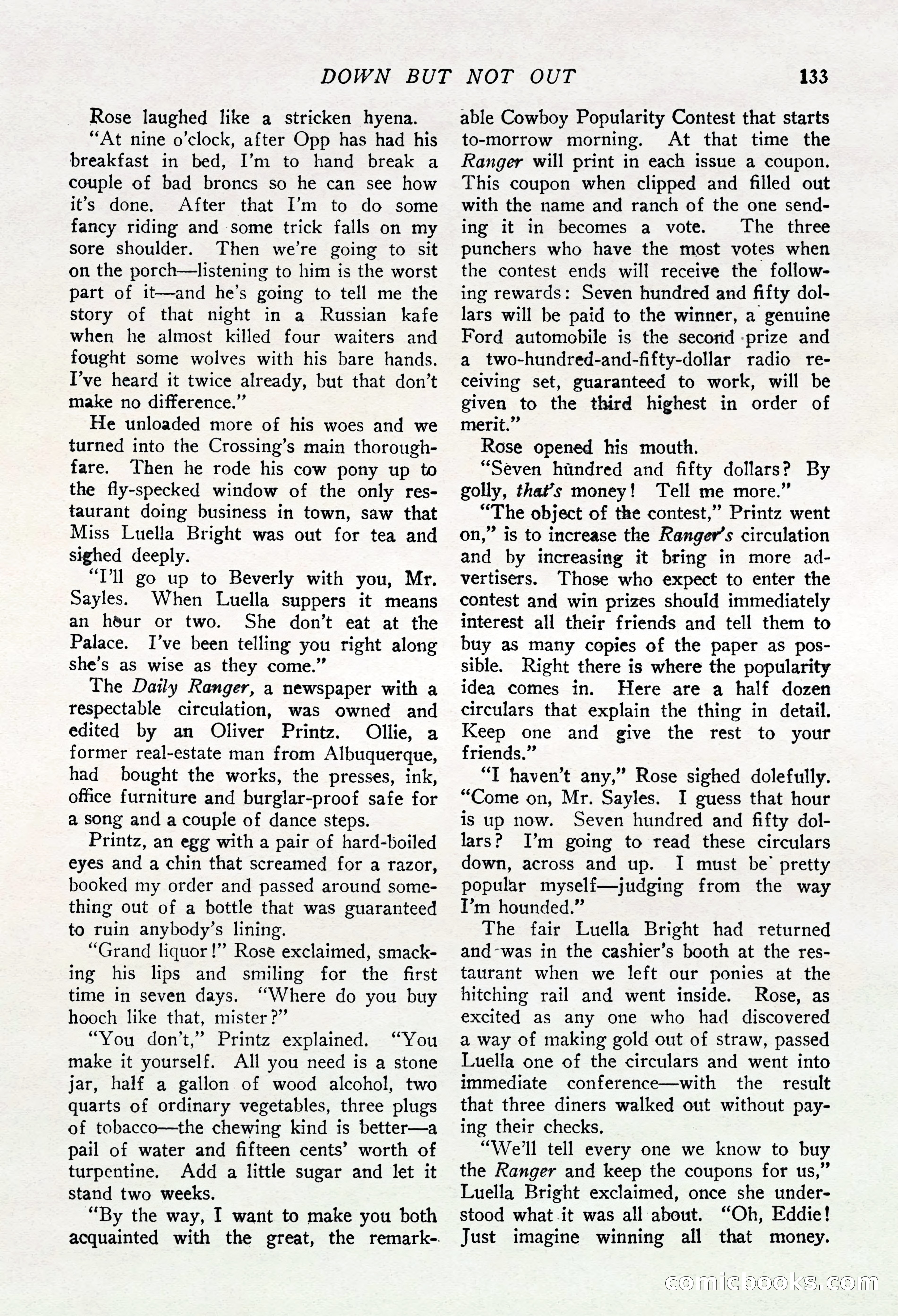The Popular Magazine, August 20, 1925 — page 135 of 196