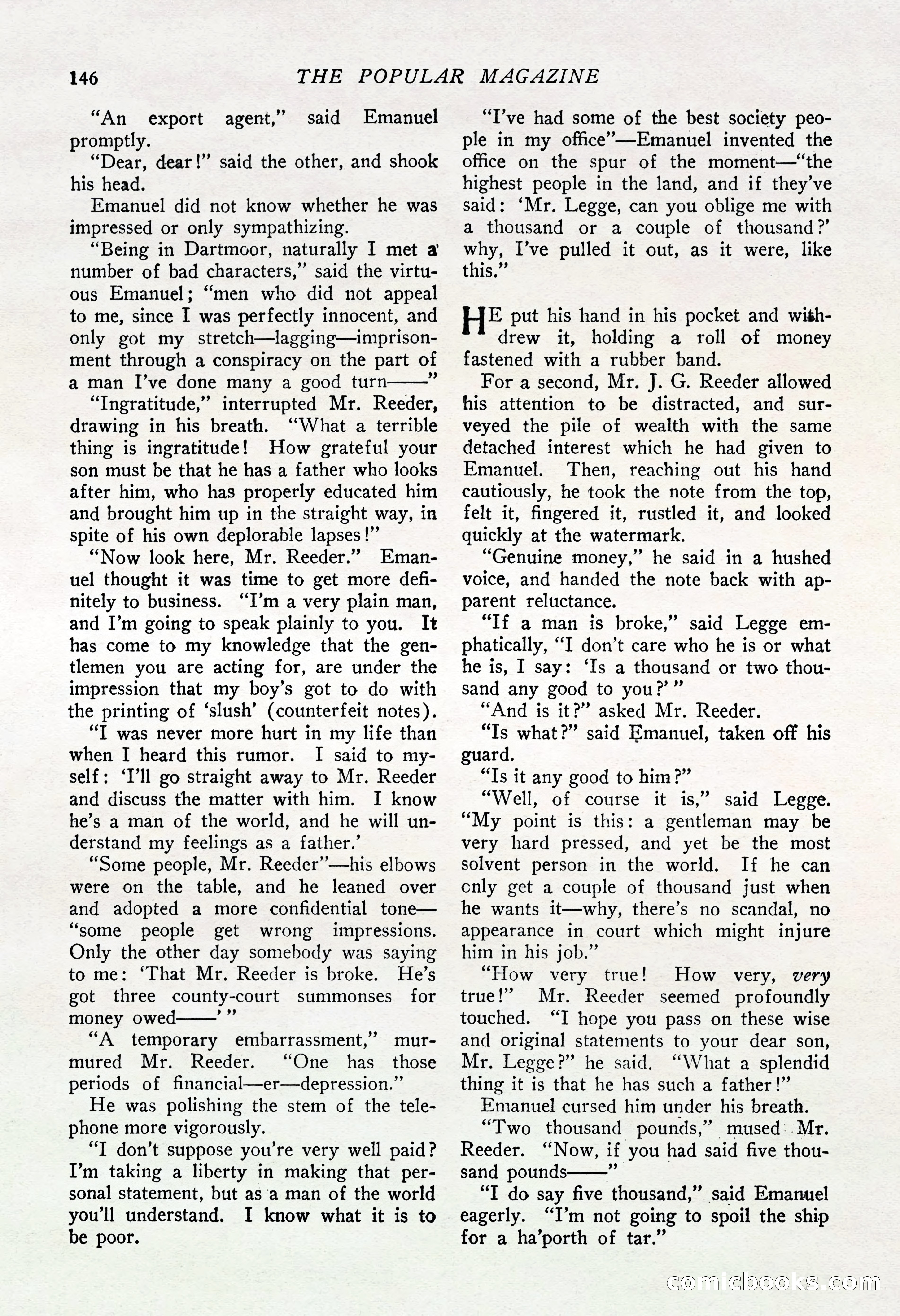 The Popular Magazine, August 20, 1925 — page 148 of 196