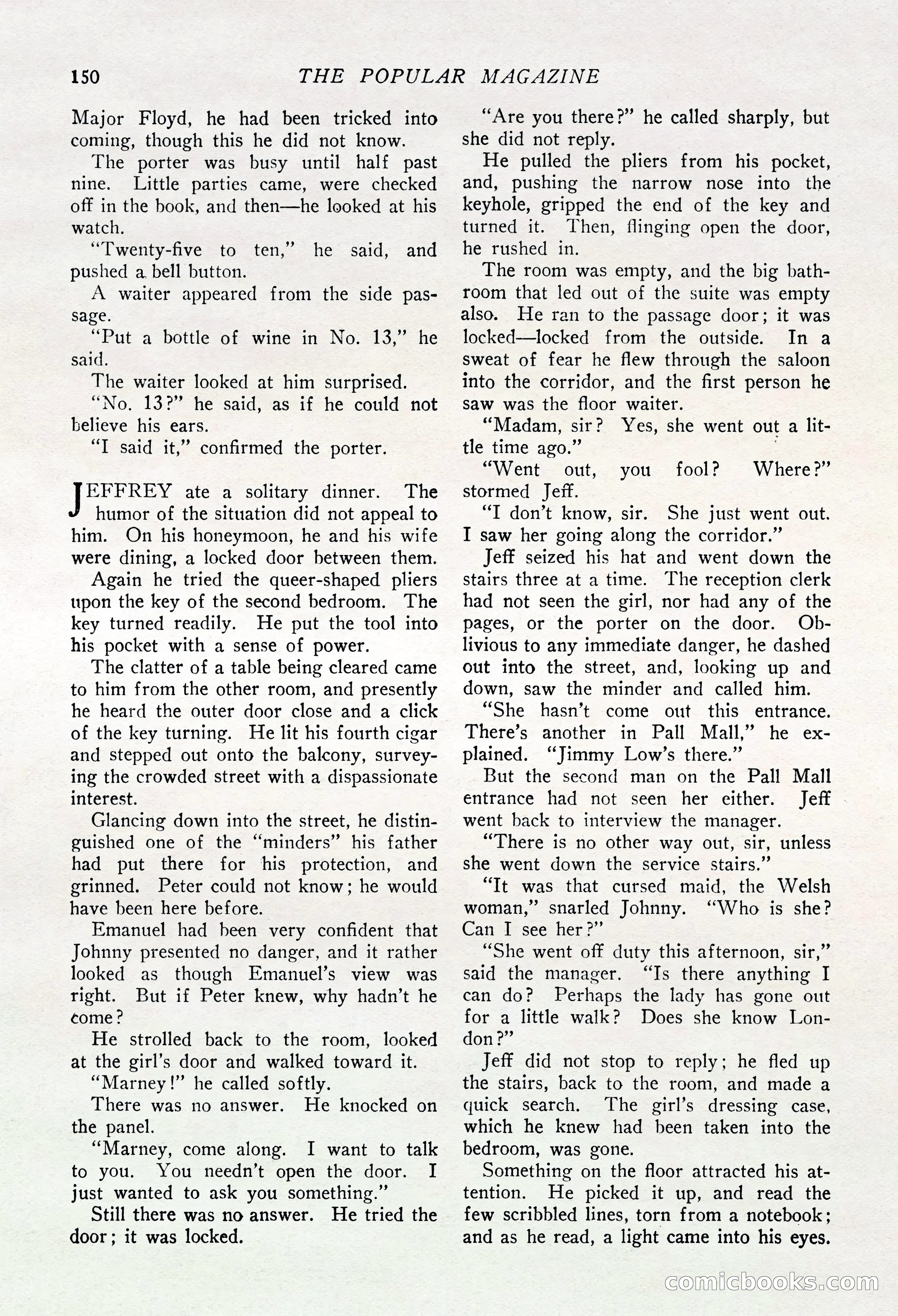 The Popular Magazine, August 20, 1925 — page 152 of 196