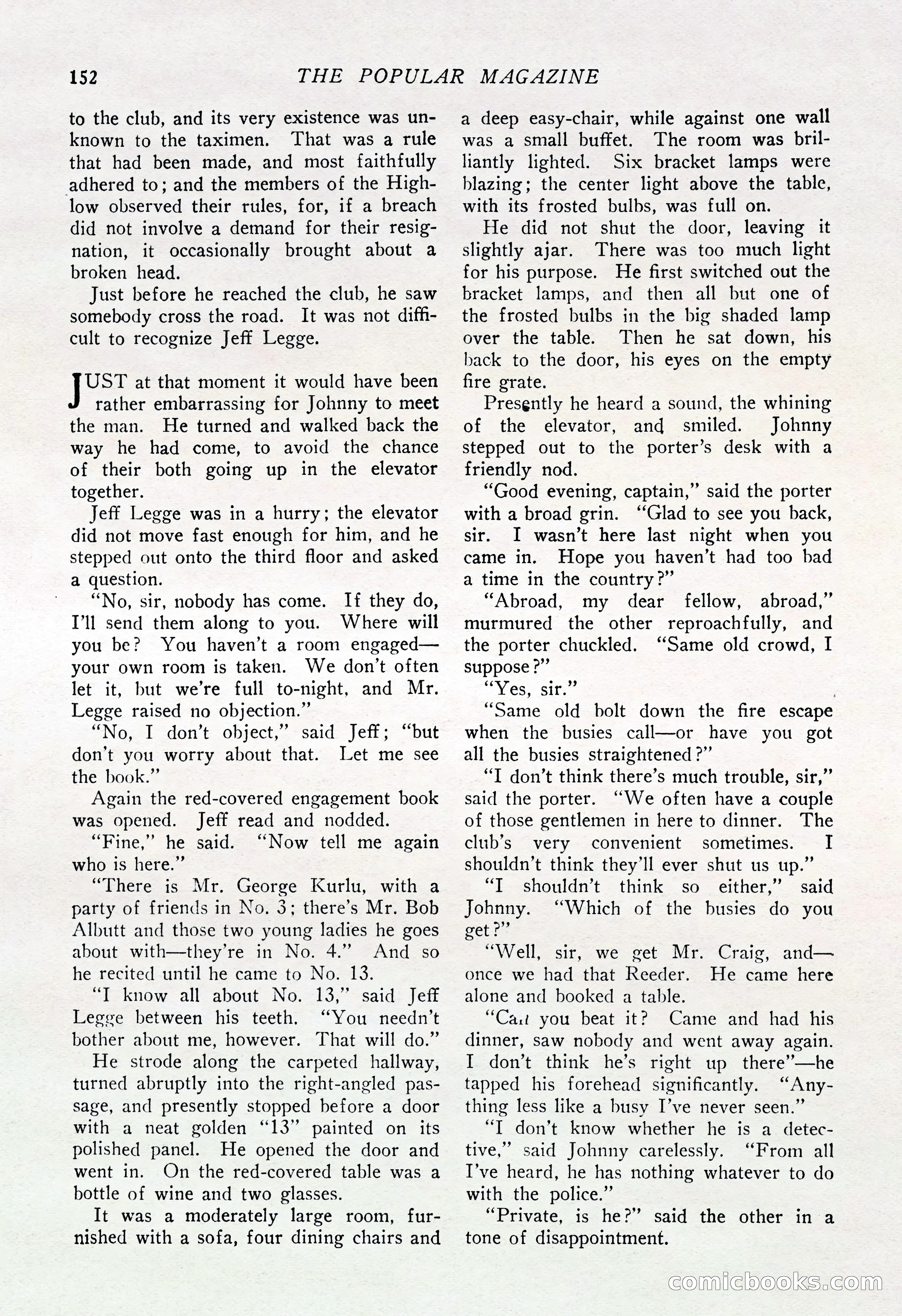 The Popular Magazine, August 20, 1925 — page 154 of 196