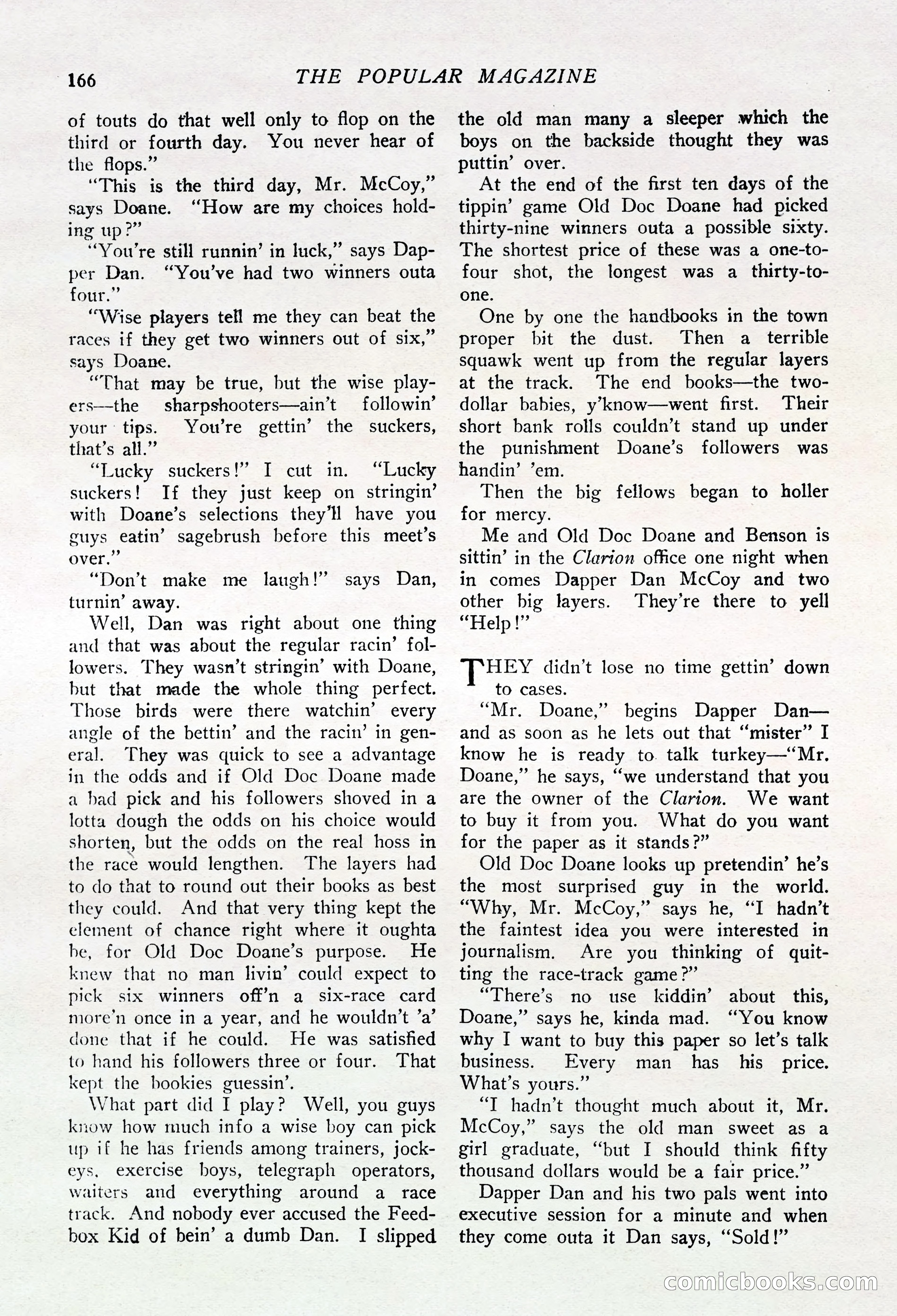 The Popular Magazine, August 20, 1925 — page 168 of 196