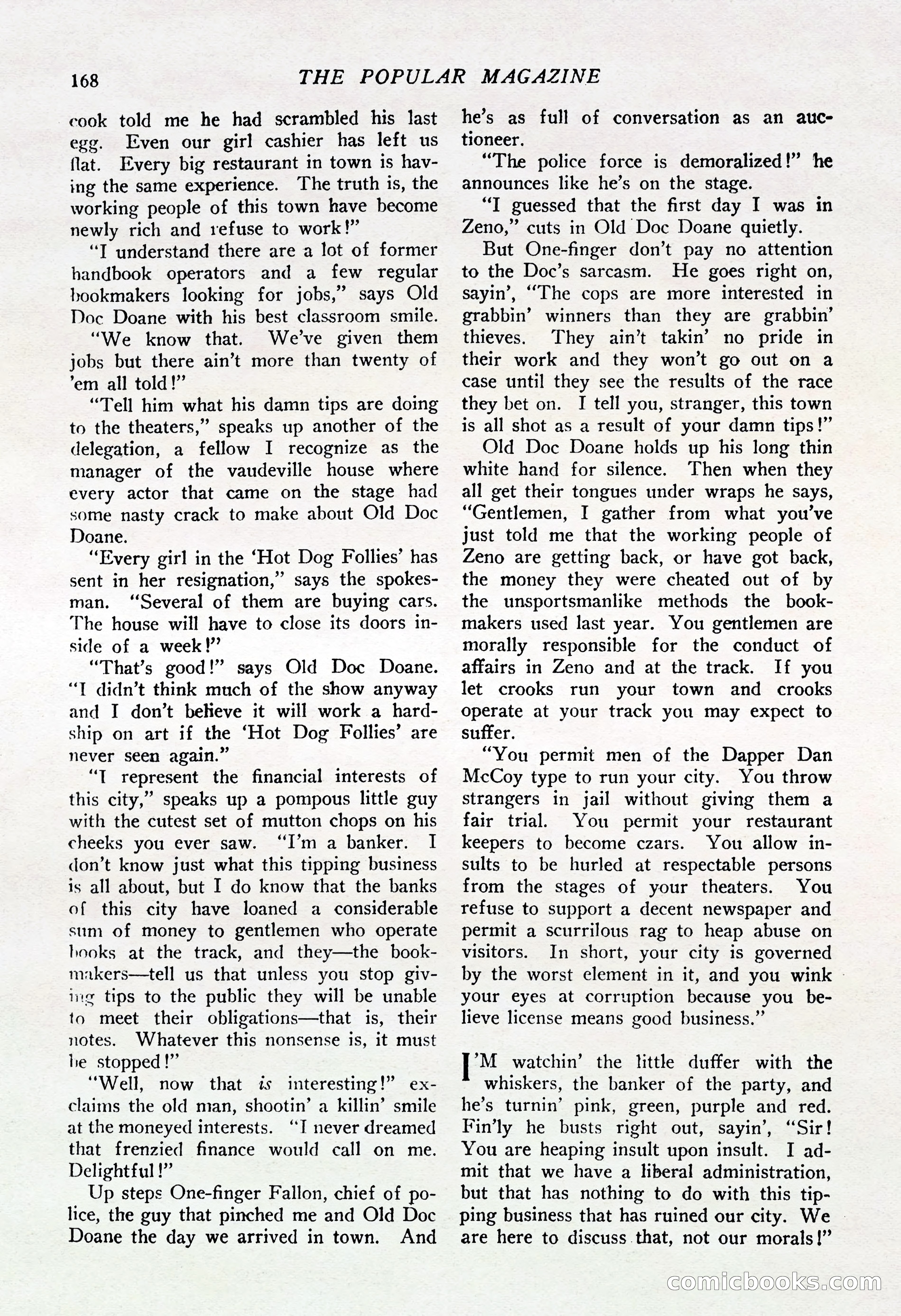 The Popular Magazine, August 20, 1925 — page 170 of 196