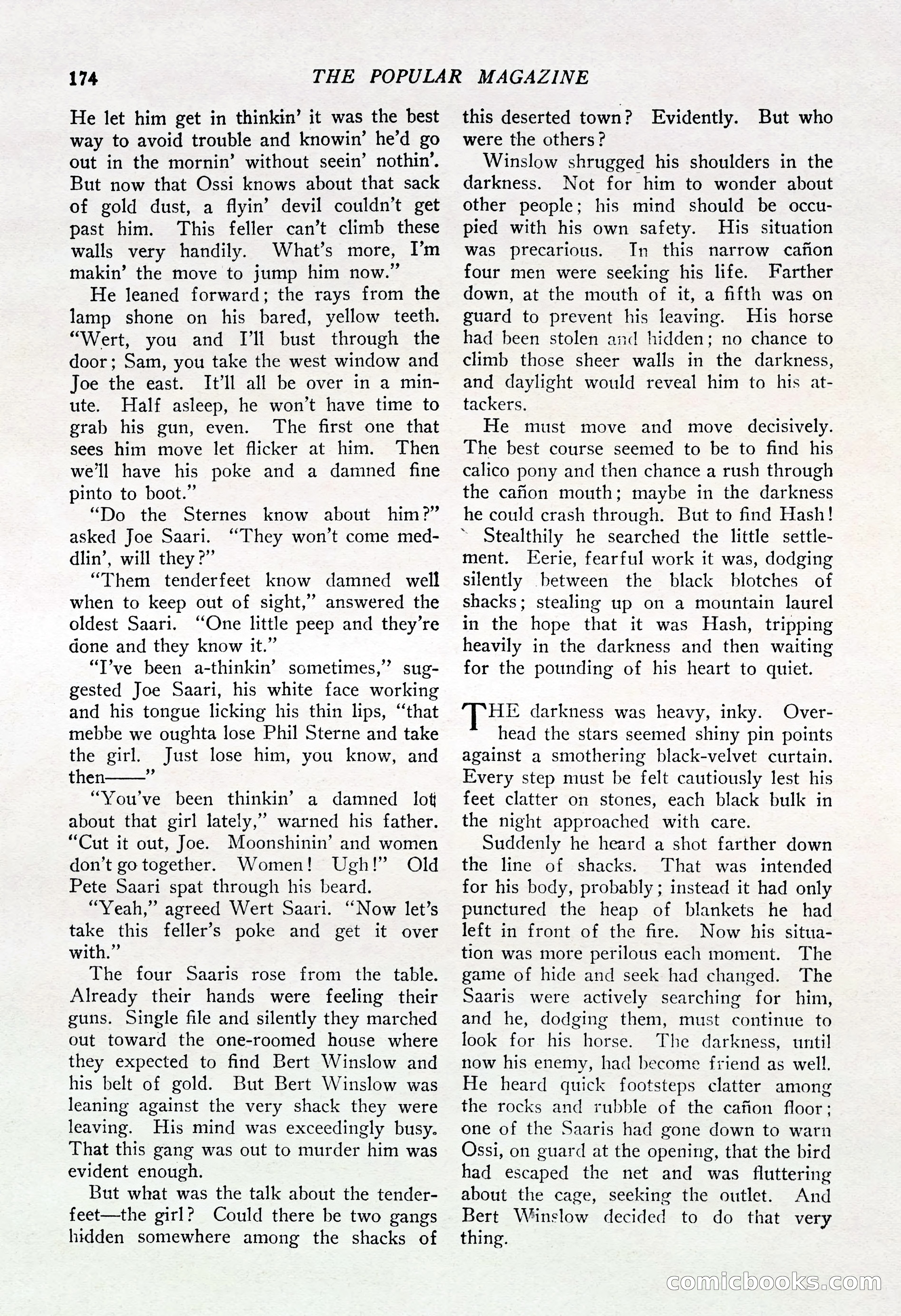 The Popular Magazine, August 20, 1925 — page 176 of 196