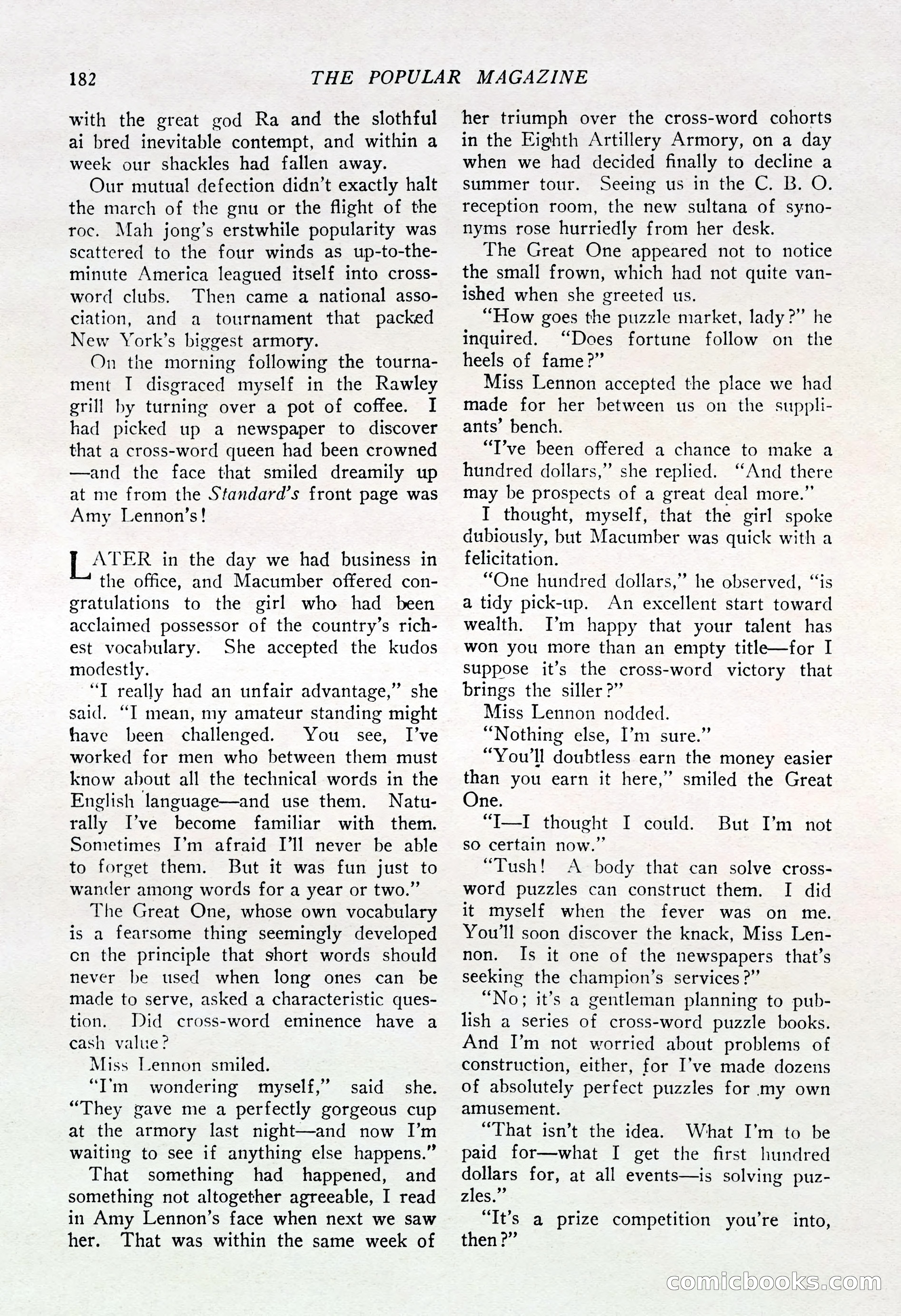 The Popular Magazine, August 20, 1925 — page 184 of 196