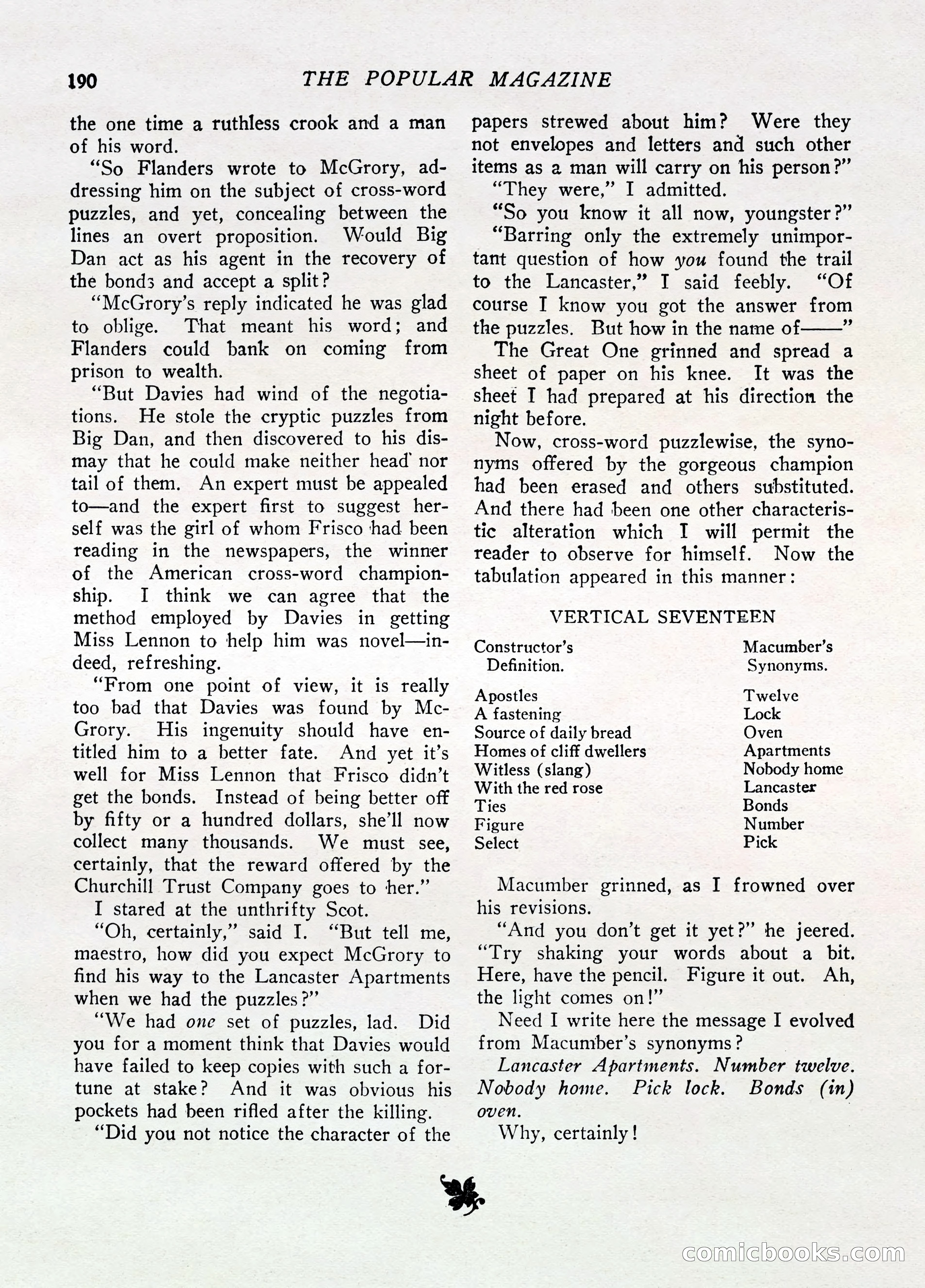 The Popular Magazine, August 20, 1925 — page 192 of 196