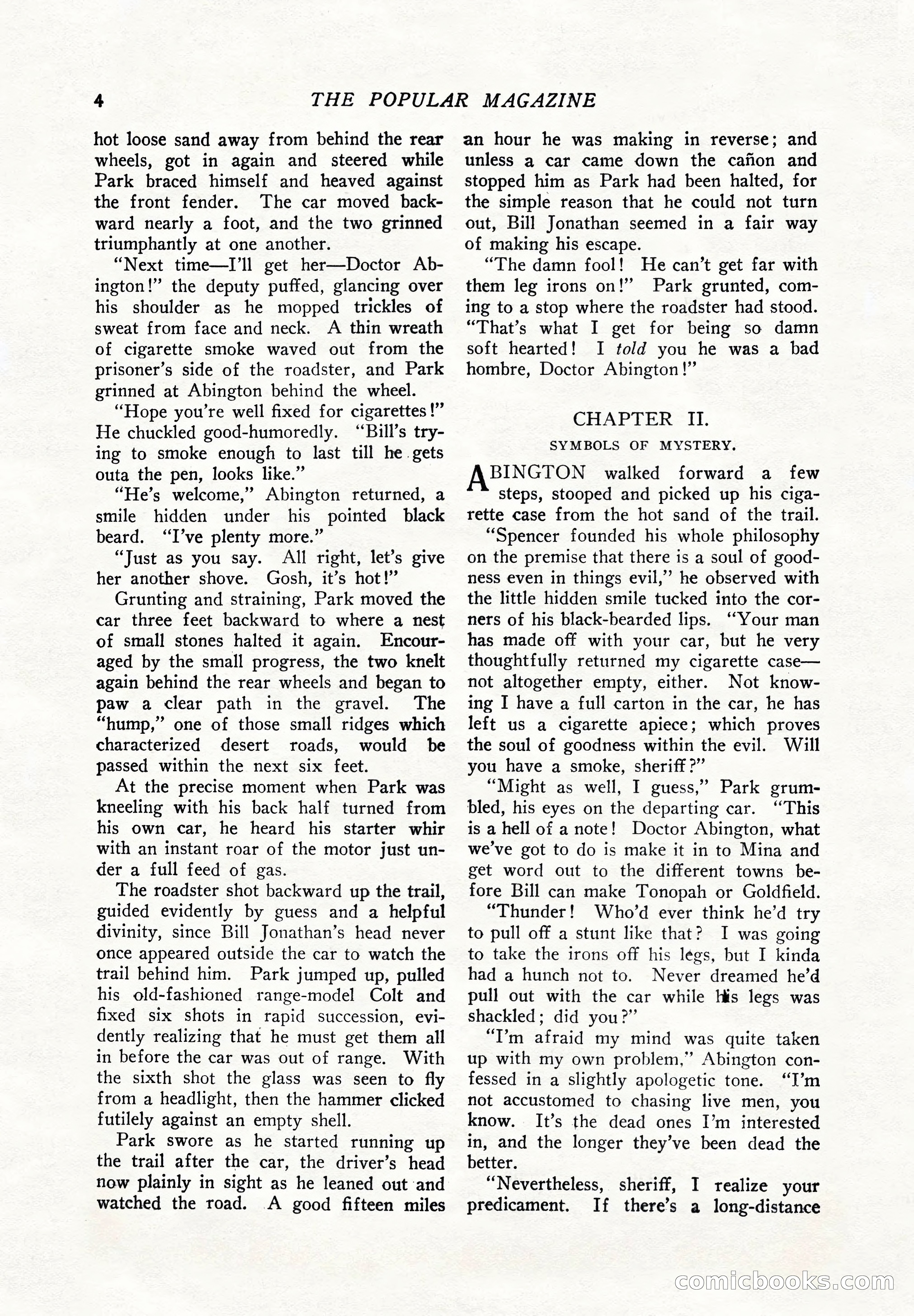 The Popular Magazine, September 7, 1925 — page 22 of 220