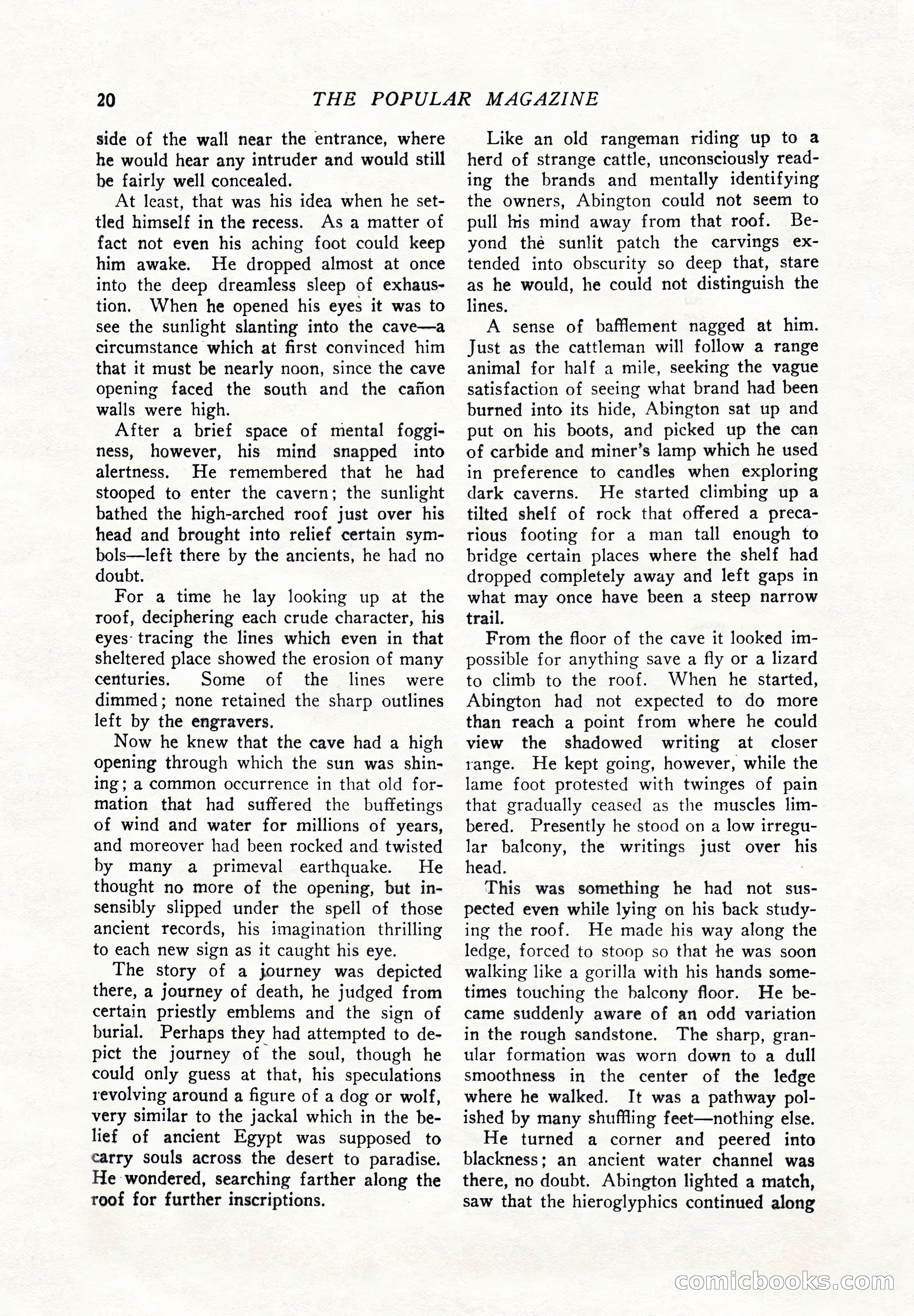 The Popular Magazine, September 7, 1925 — page 38 of 220