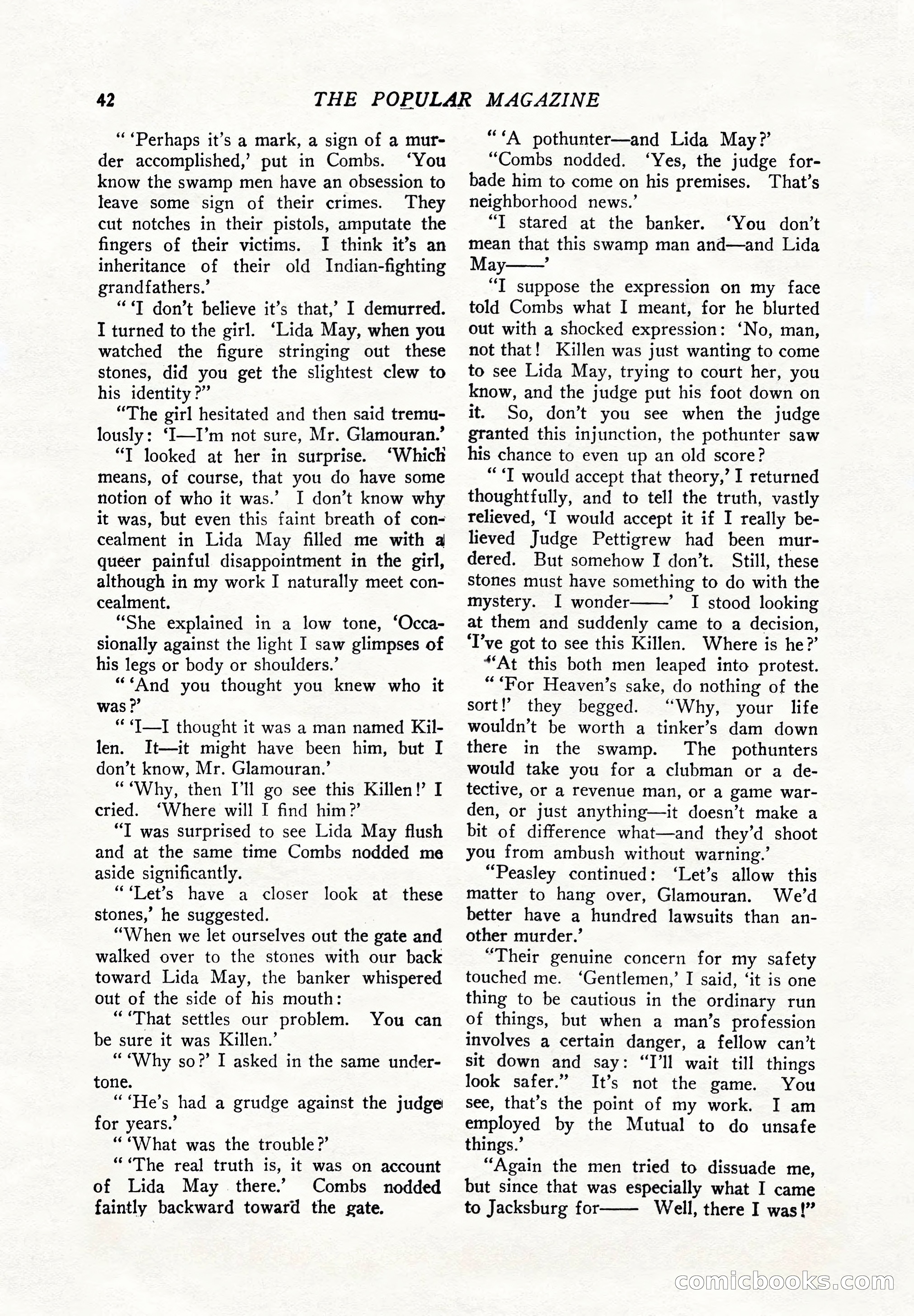 The Popular Magazine, September 7, 1925 — page 60 of 220