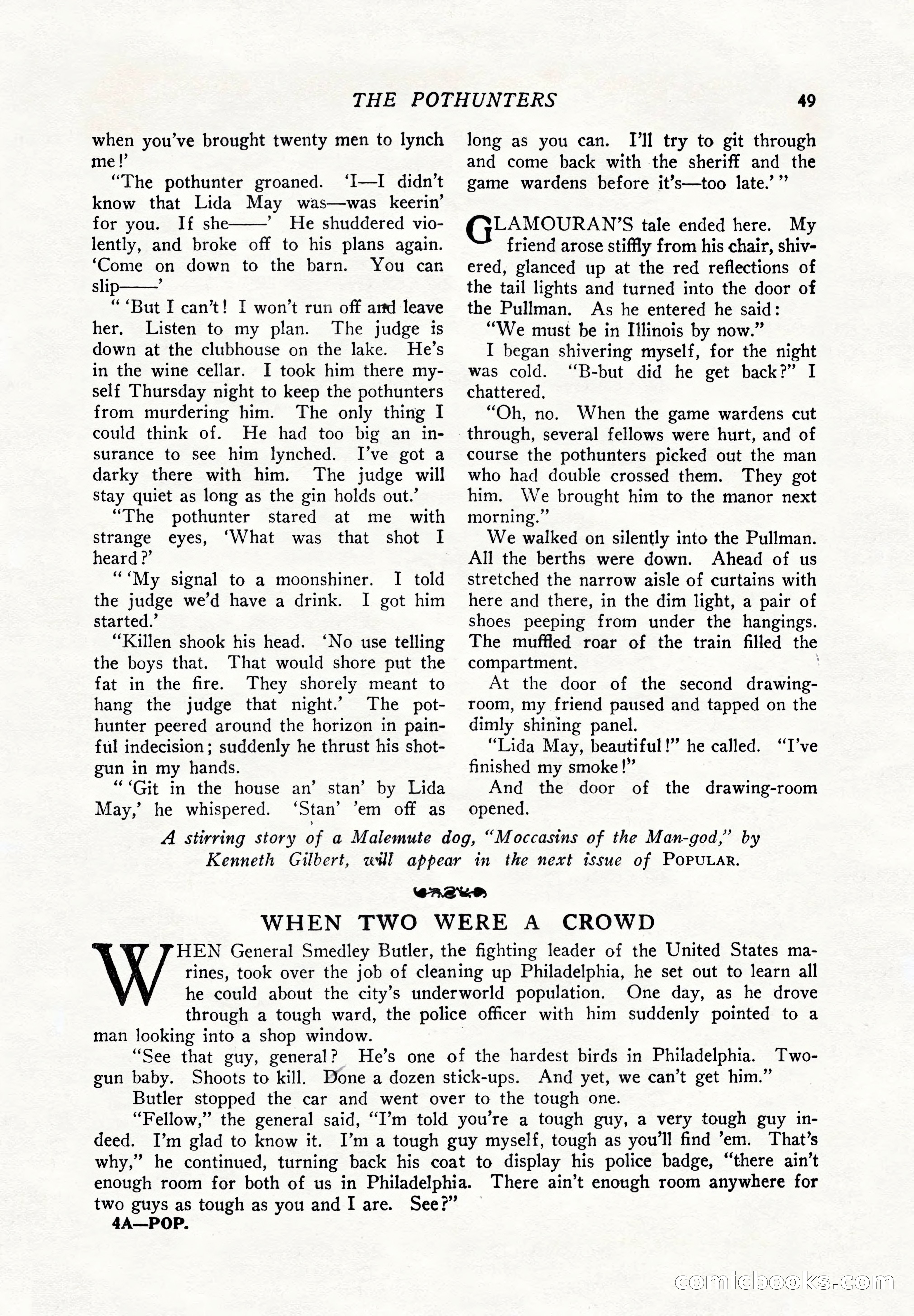 The Popular Magazine, September 7, 1925 — page 67 of 220