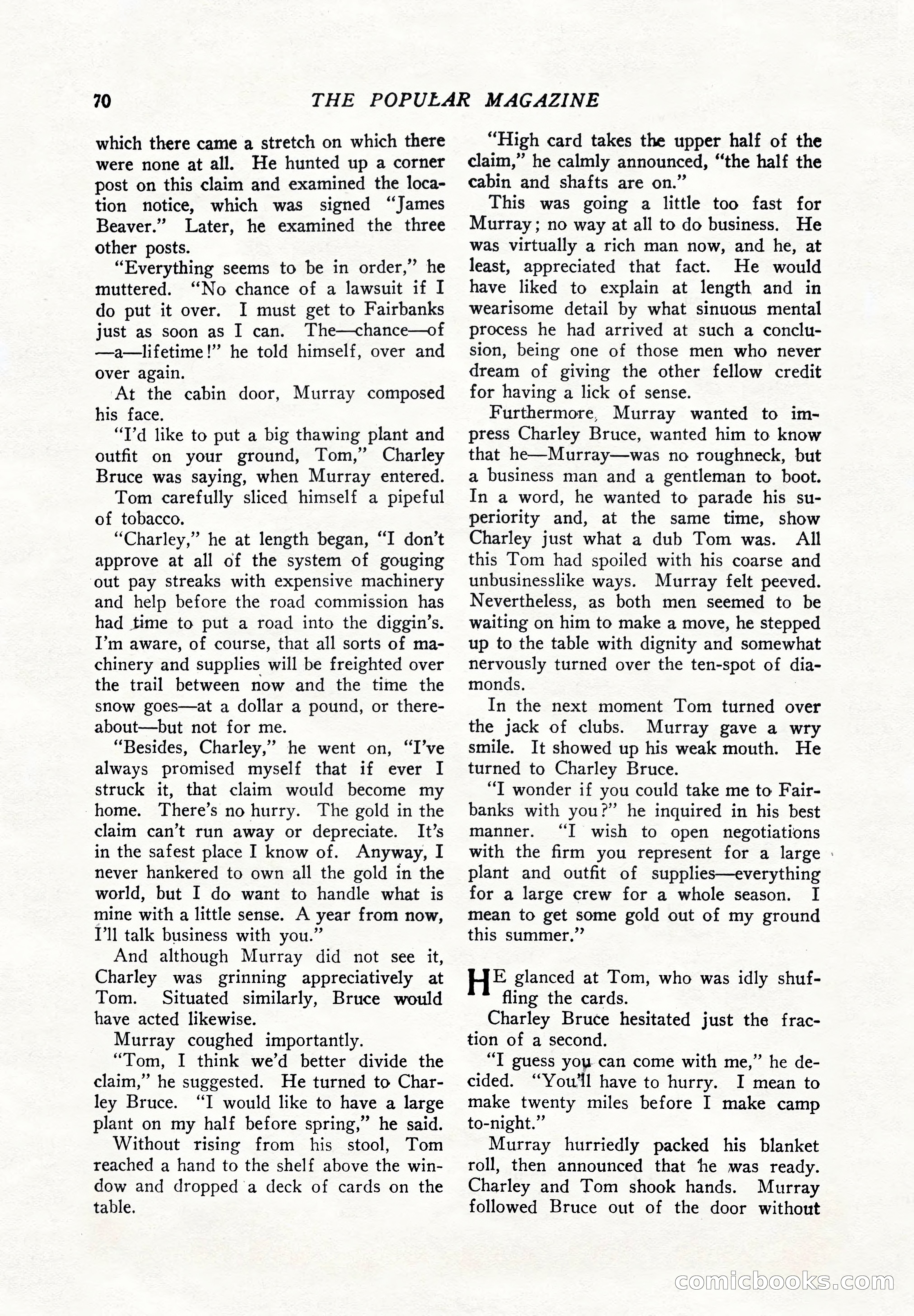 The Popular Magazine, September 7, 1925 — page 88 of 220