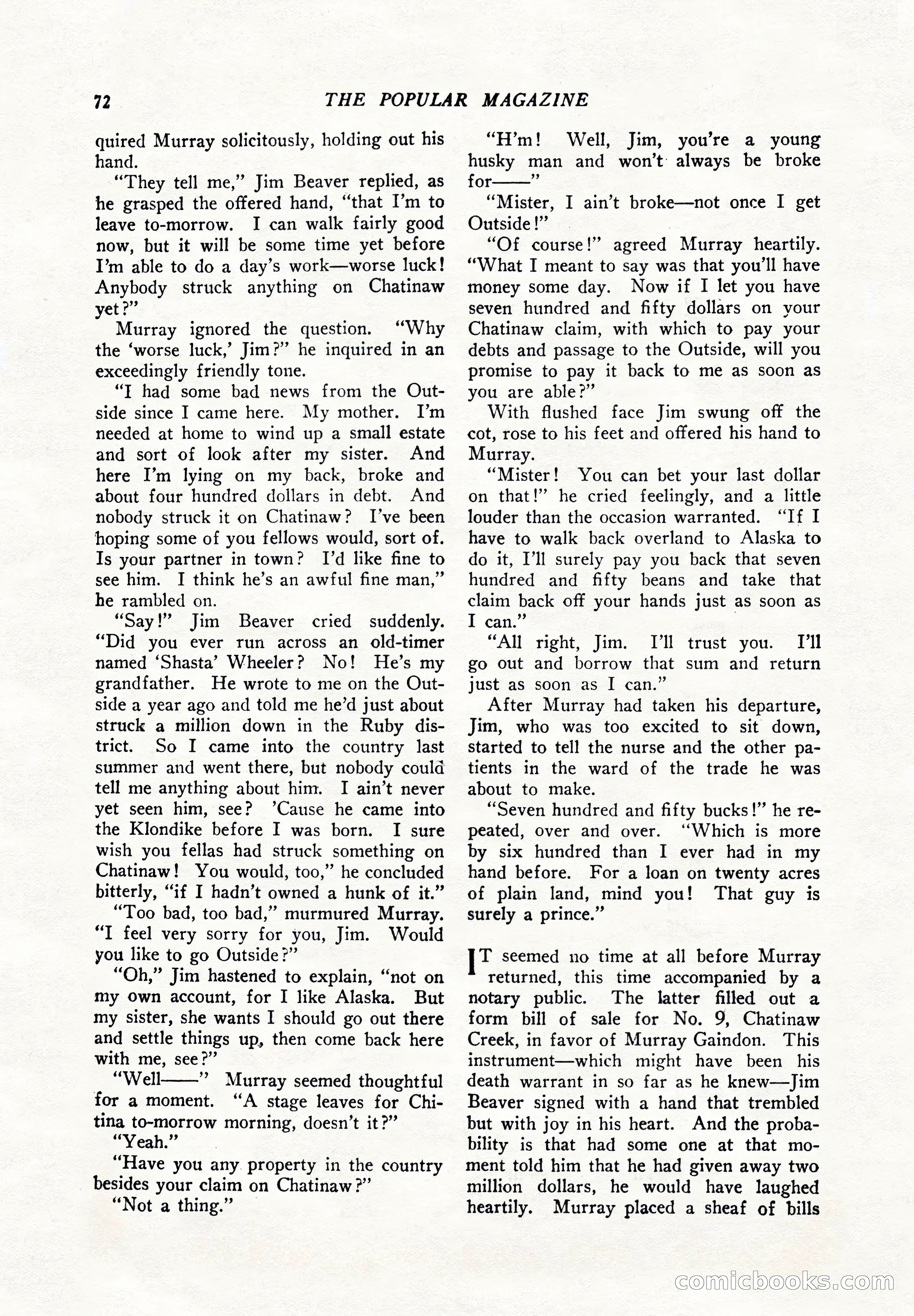 The Popular Magazine, September 7, 1925 — page 90 of 220