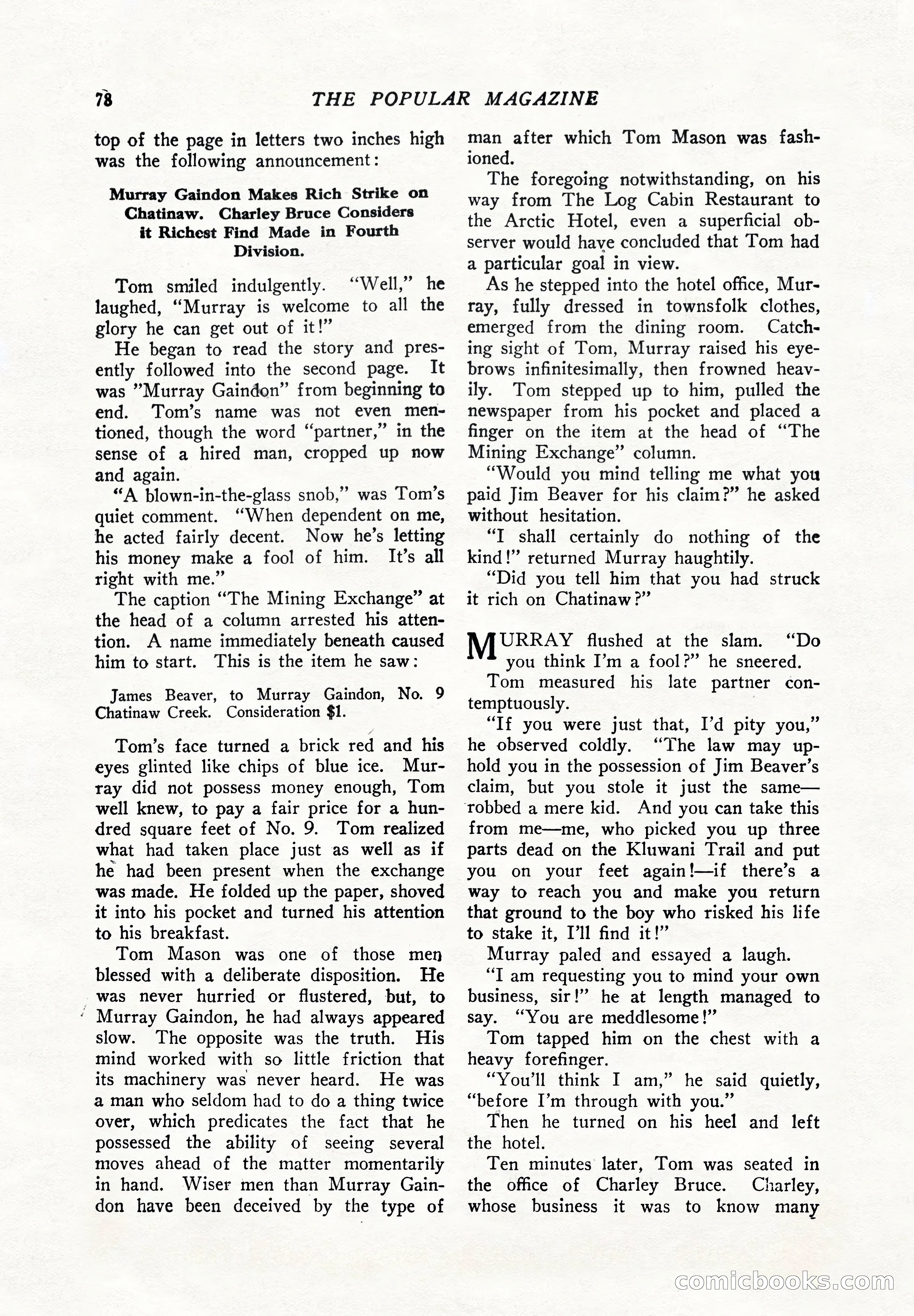 The Popular Magazine, September 7, 1925 — page 96 of 220