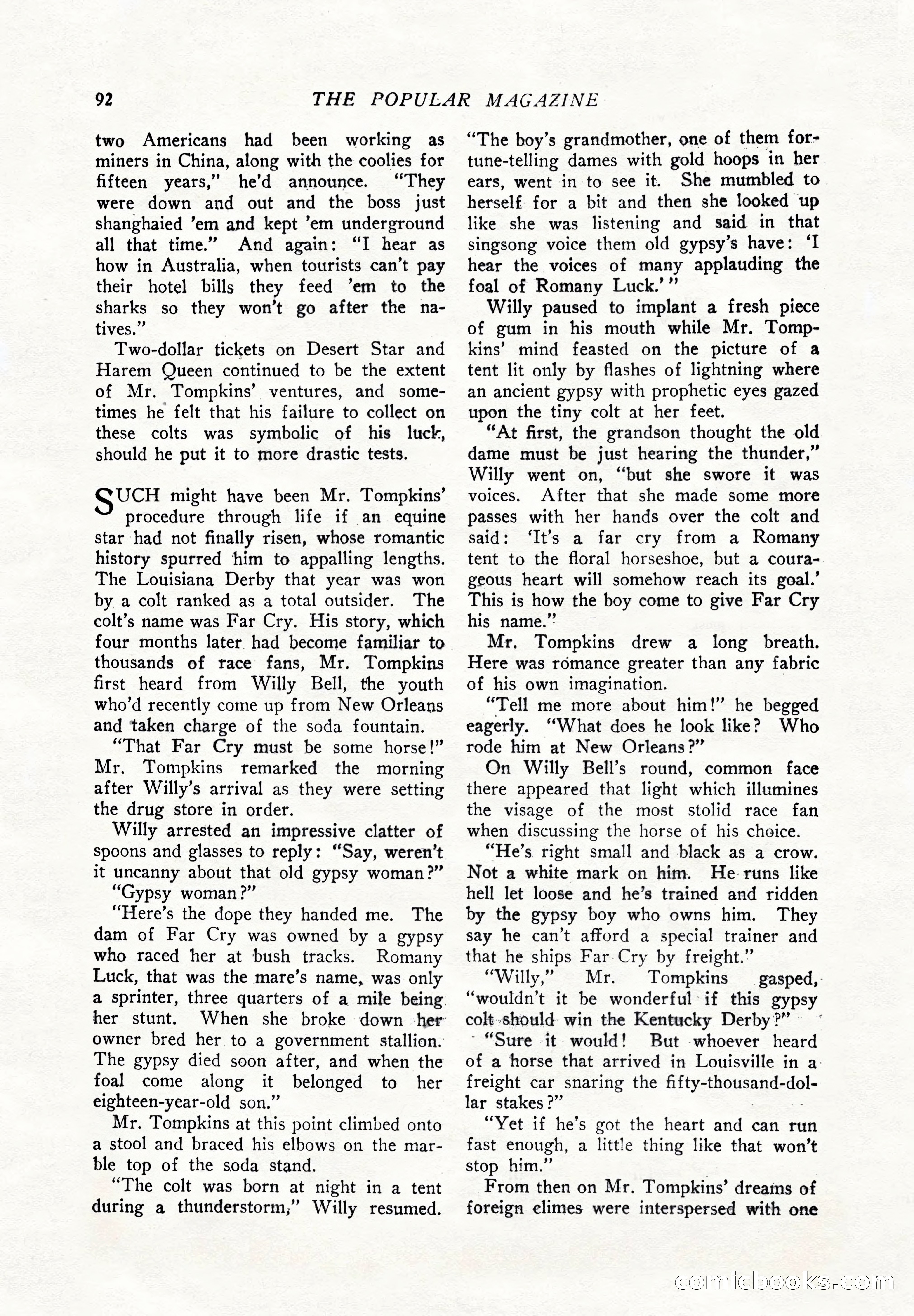 The Popular Magazine, September 7, 1925 — page 110 of 220