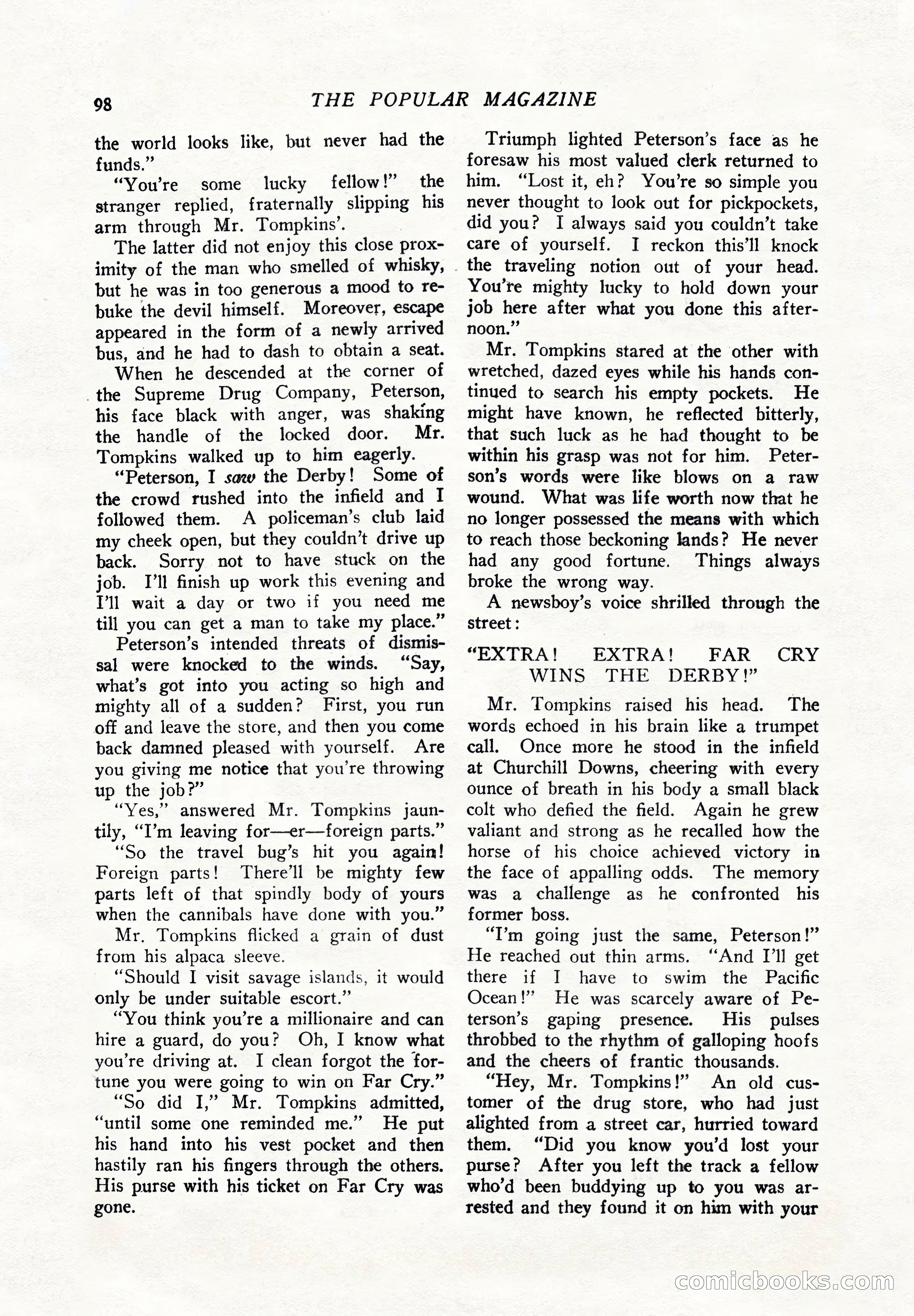 The Popular Magazine, September 7, 1925 — page 116 of 220