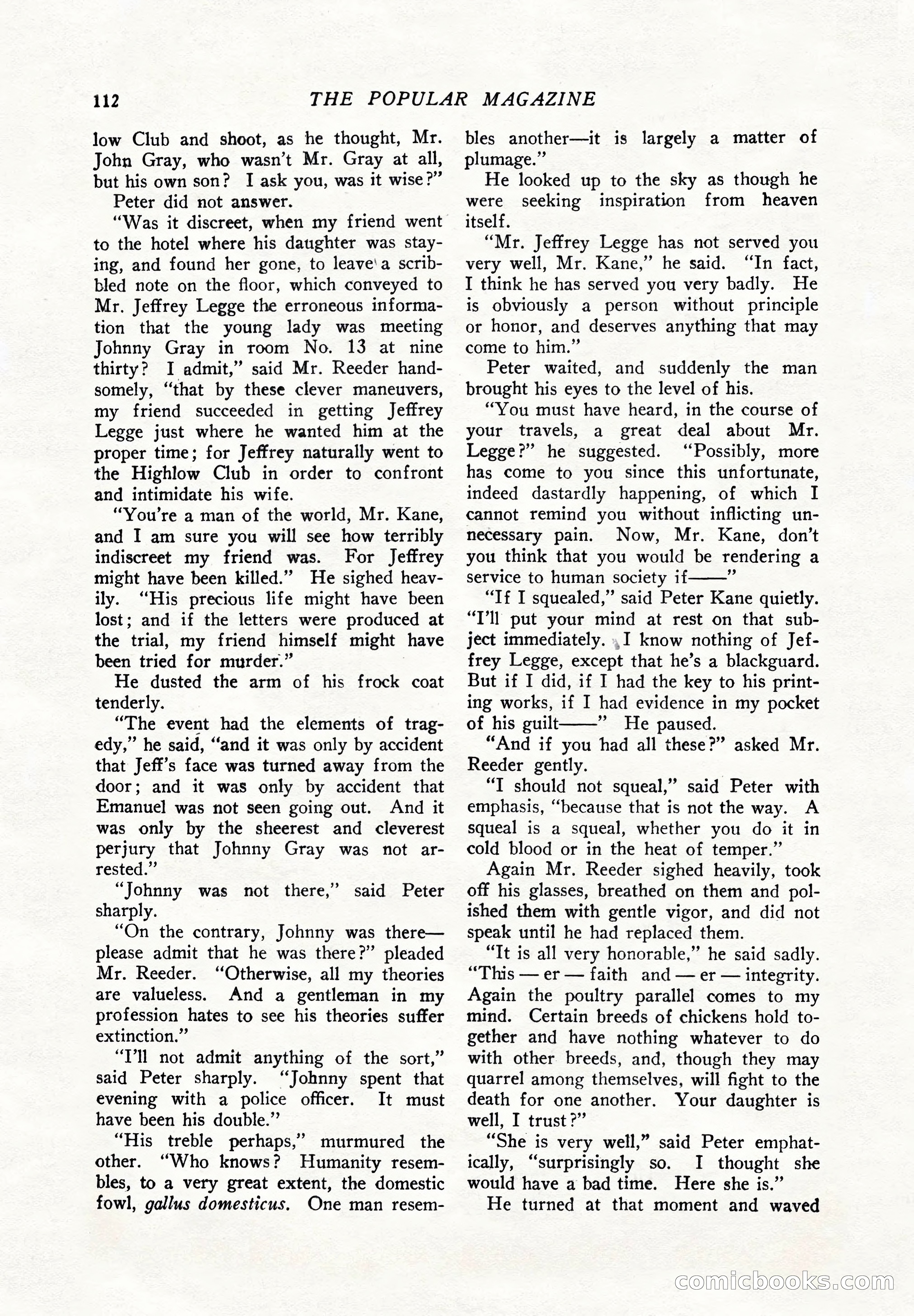 The Popular Magazine, September 7, 1925 — page 130 of 220