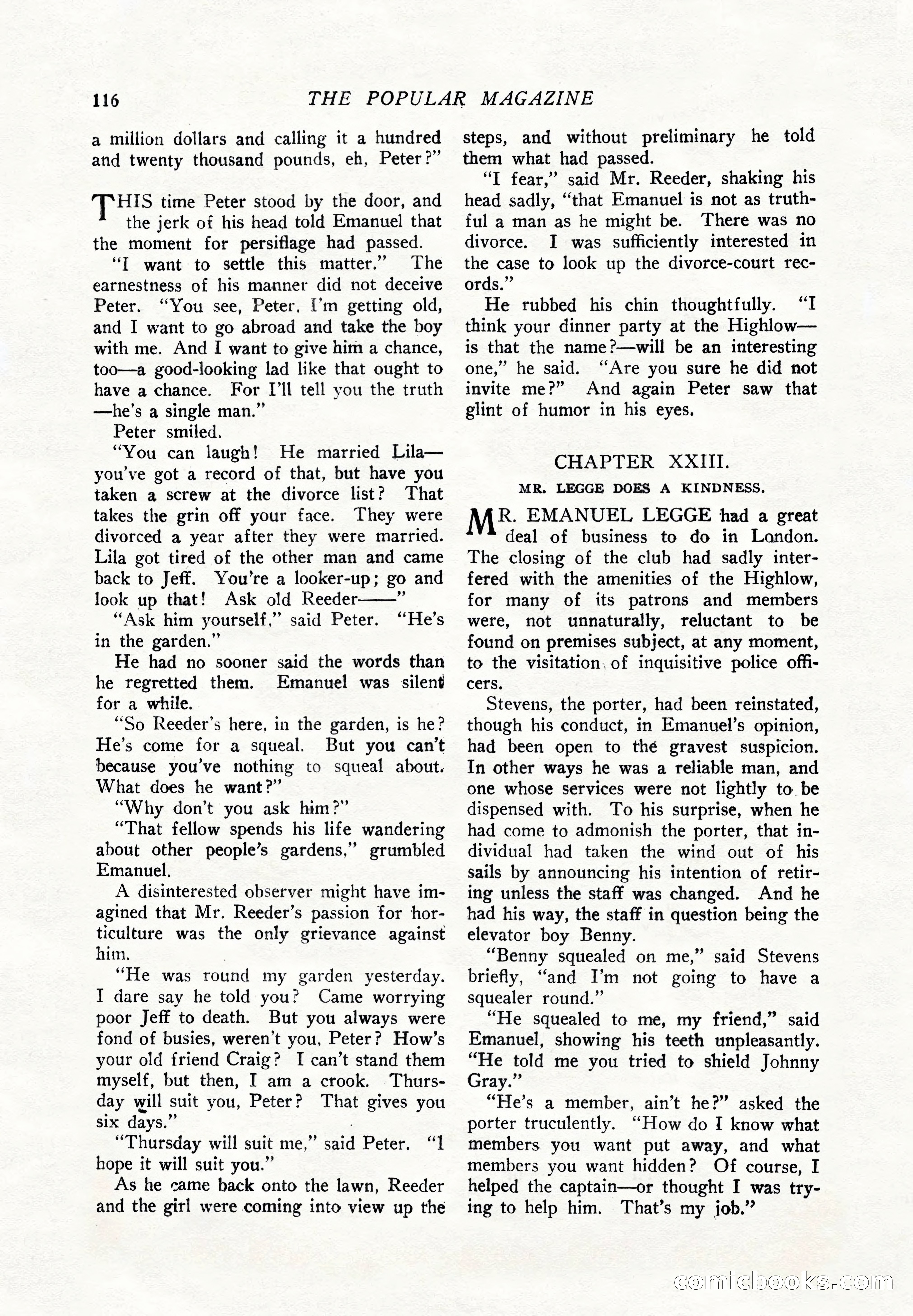 The Popular Magazine, September 7, 1925 — page 134 of 220