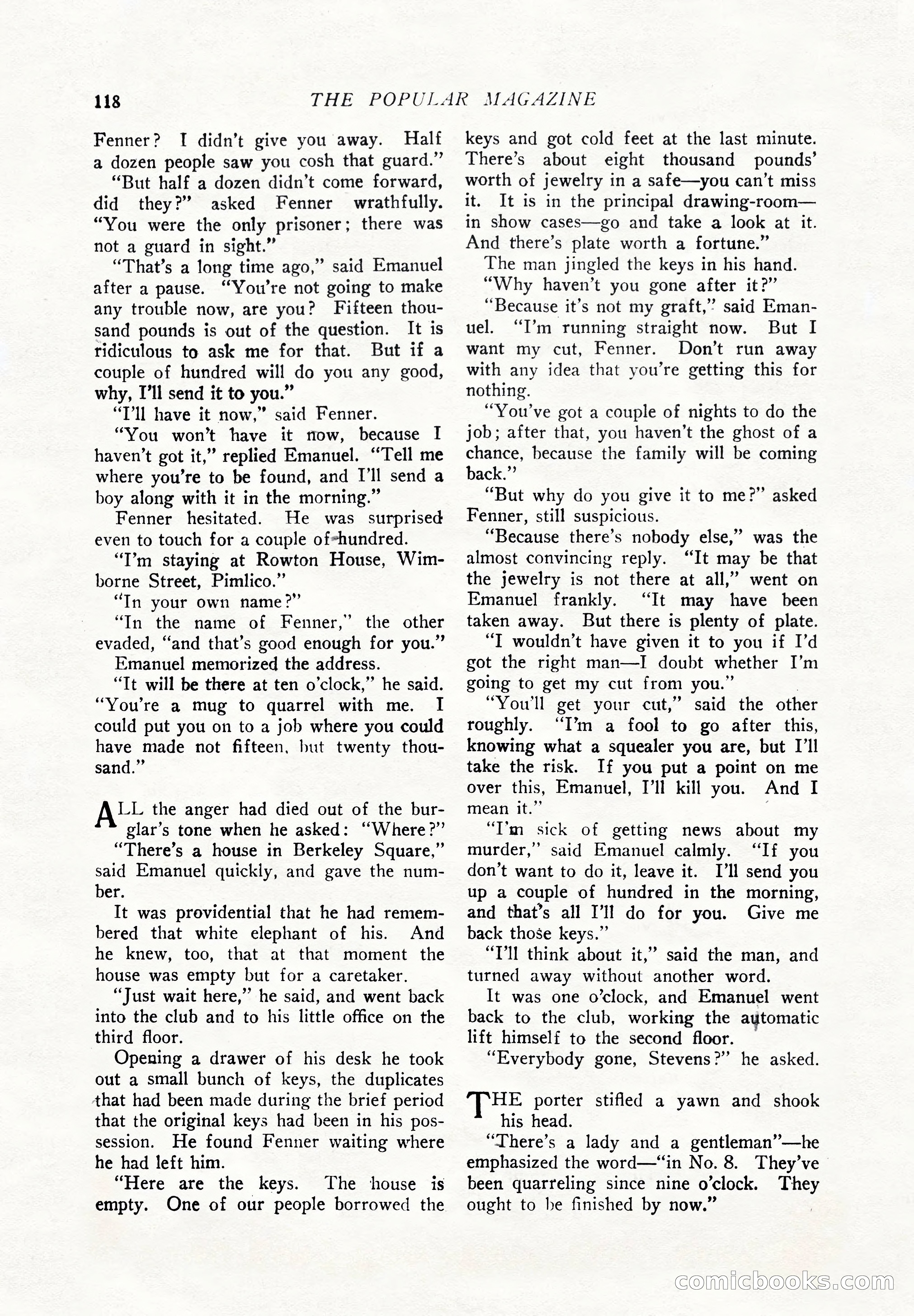 The Popular Magazine, September 7, 1925 — page 136 of 220