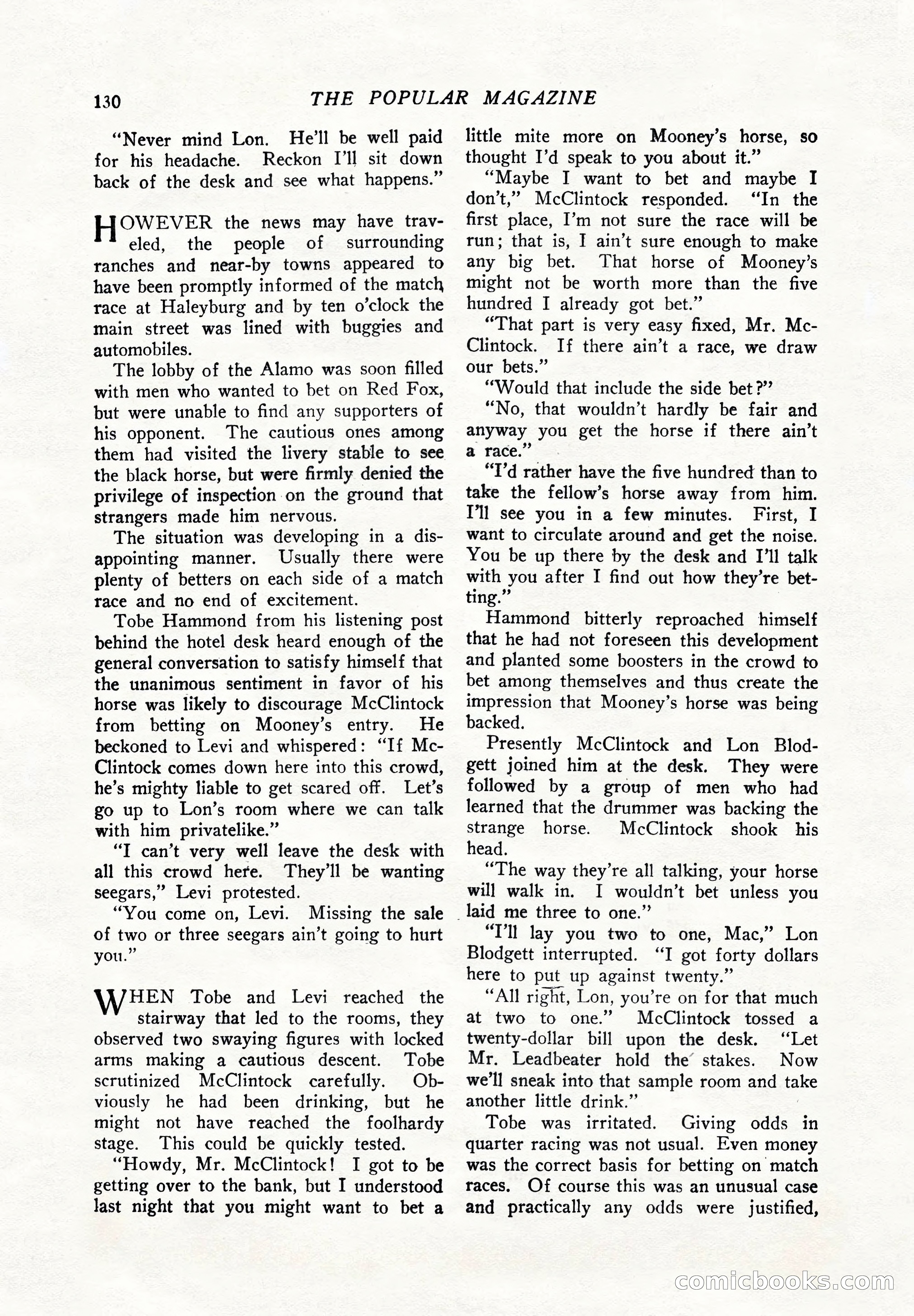 The Popular Magazine, September 7, 1925 — page 148 of 220