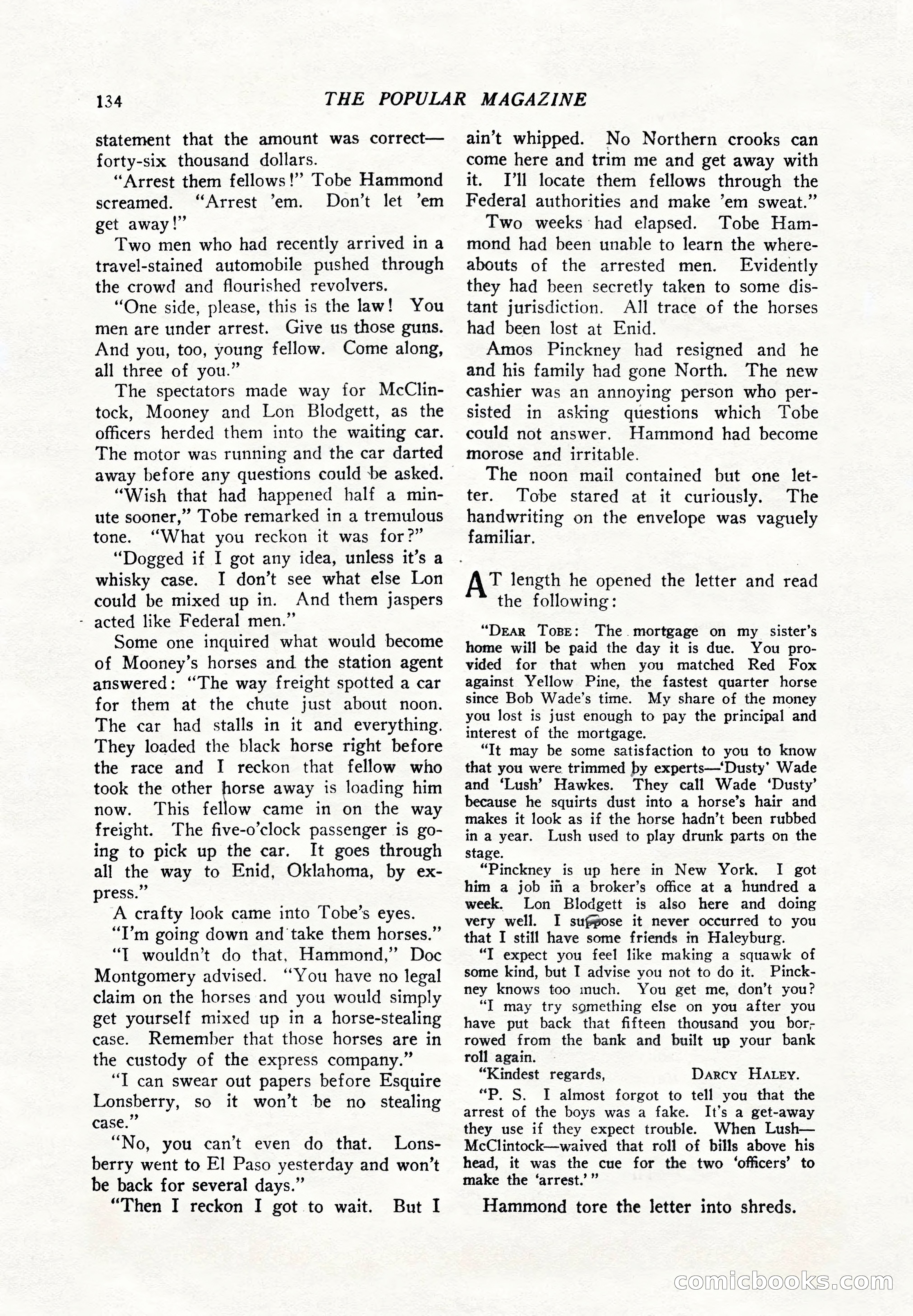 The Popular Magazine, September 7, 1925 — page 152 of 220