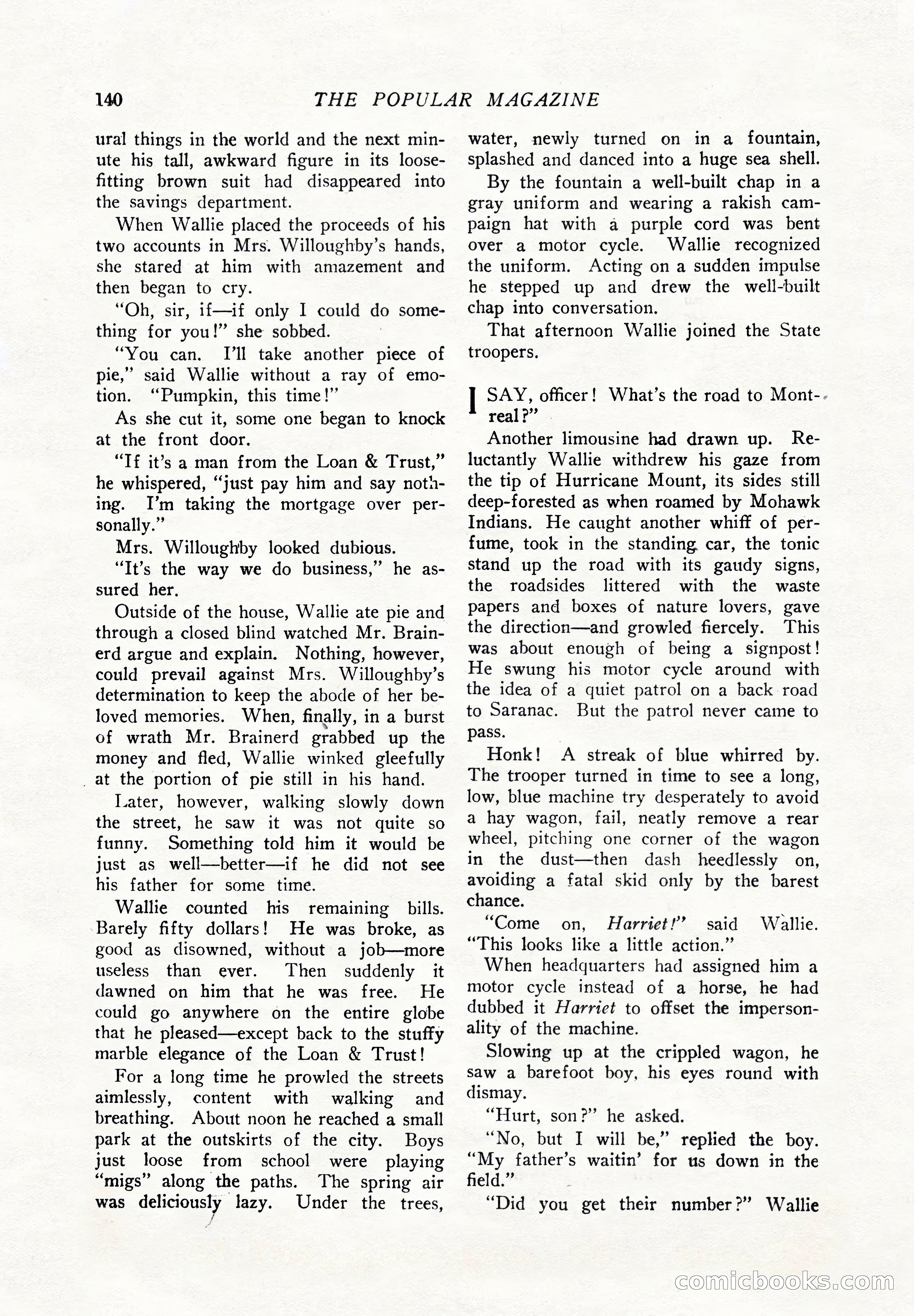 The Popular Magazine, September 7, 1925 — page 158 of 220