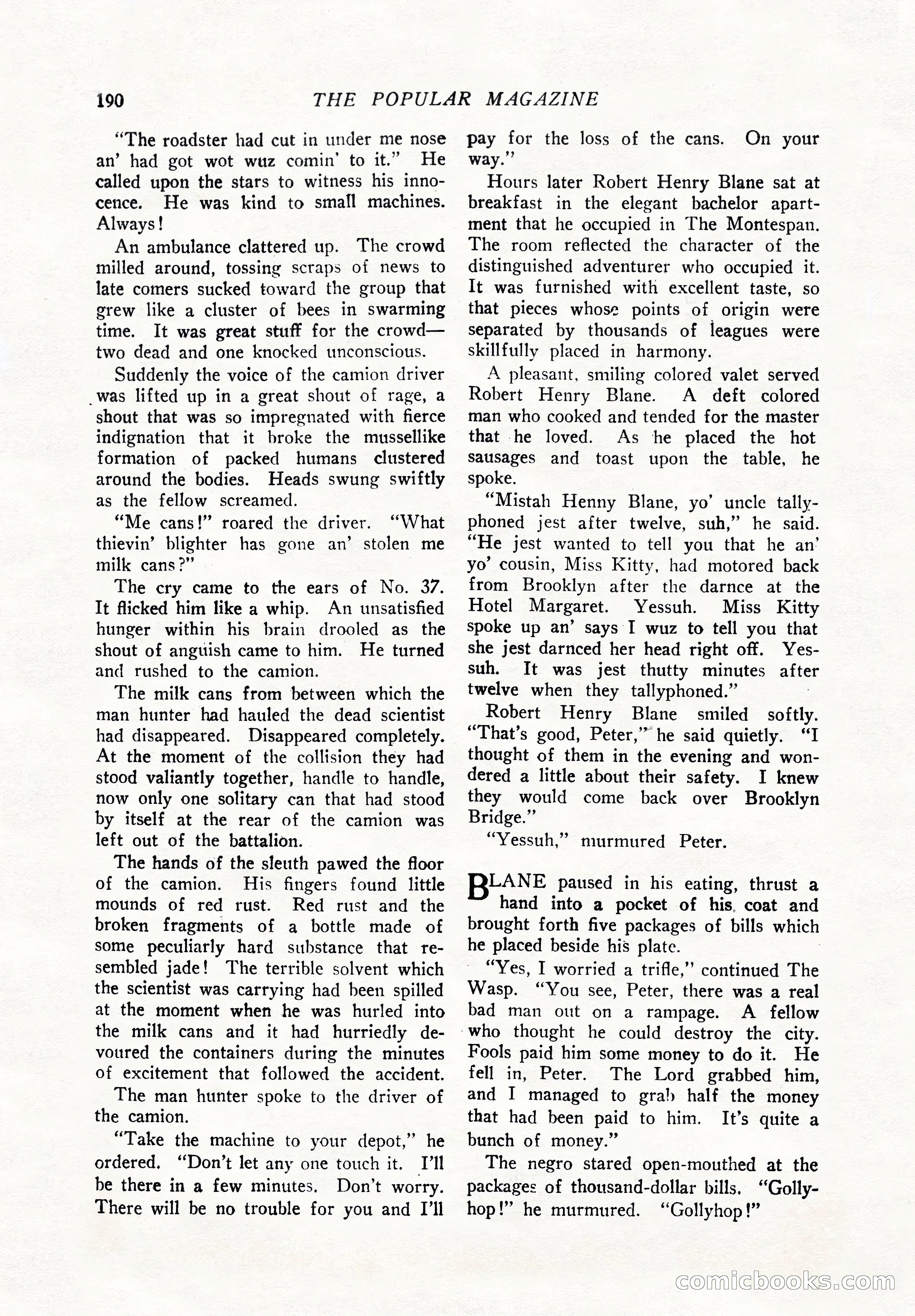 The Popular Magazine, September 7, 1925 — page 208 of 220