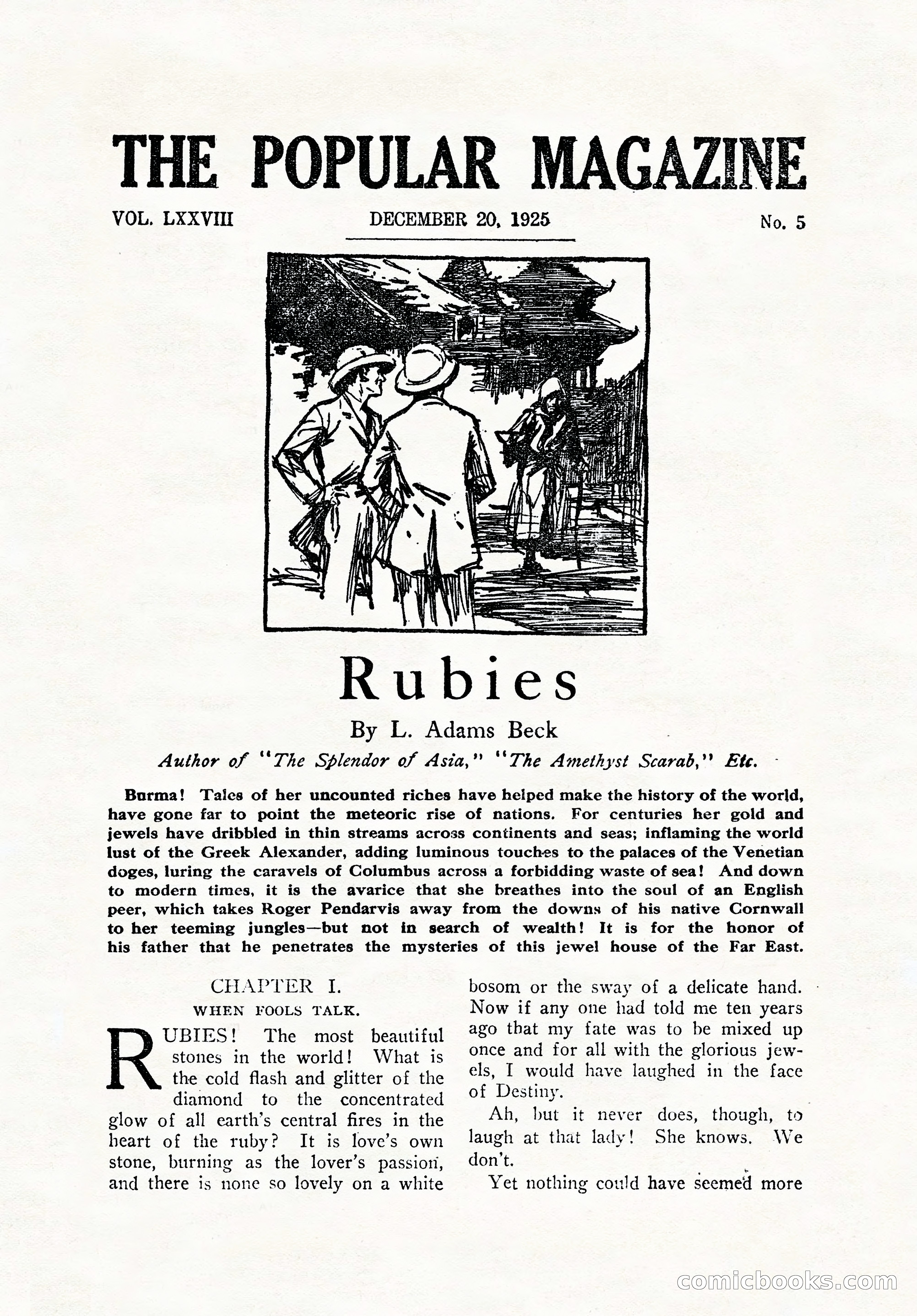 The Popular Magazine, Holiday Number — page 5 of 196