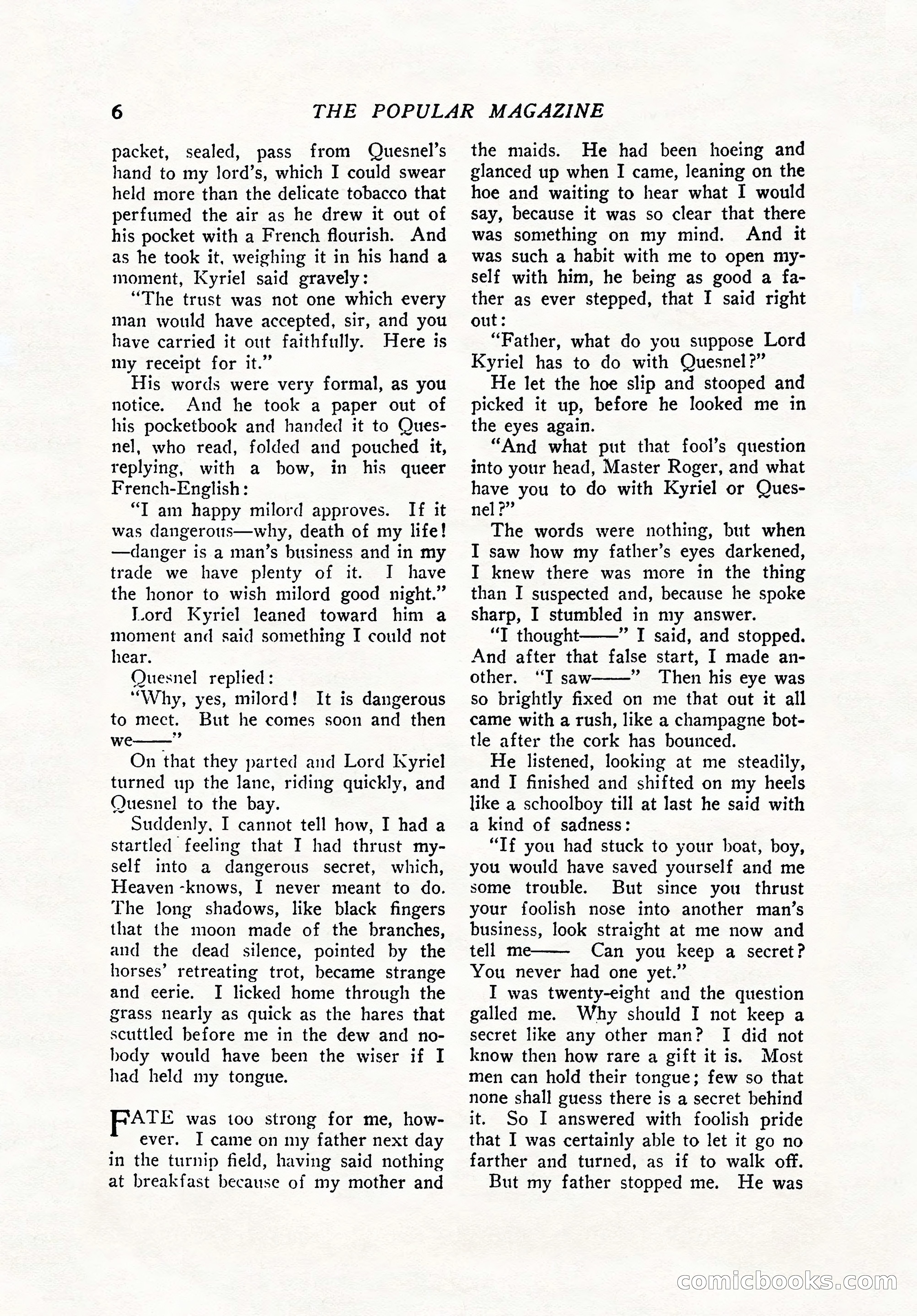 The Popular Magazine, Holiday Number — page 8 of 196